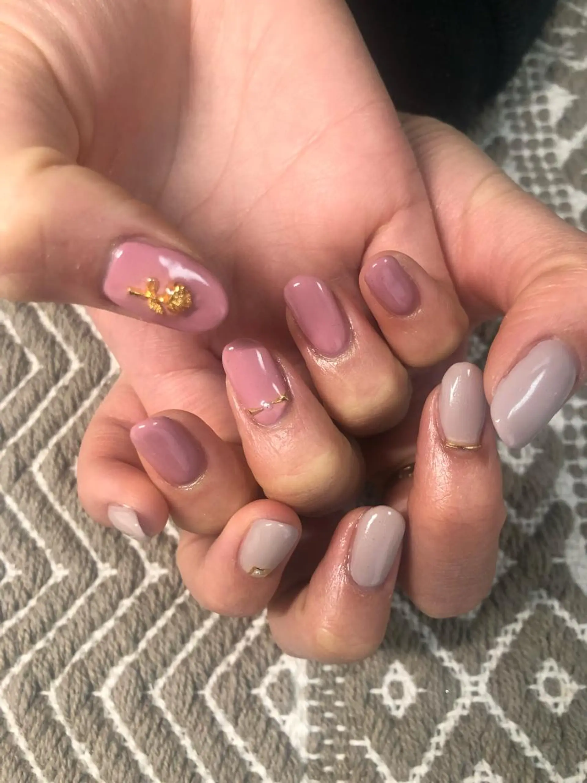 ネイル Amber21.所属・Nagahama Akariのネイルデザイン