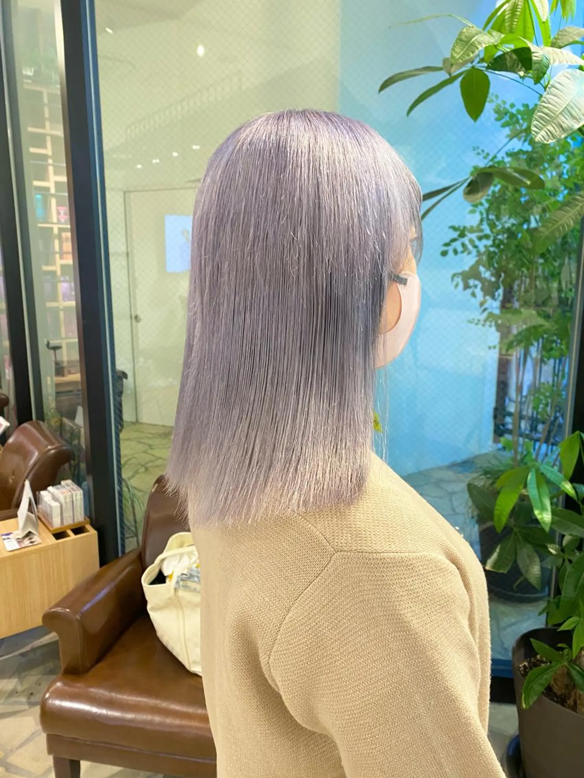 ミディアム COCOLOeAST所属・yumeno🫧 ハイトーン/ボブ🕊のヘアスタイル