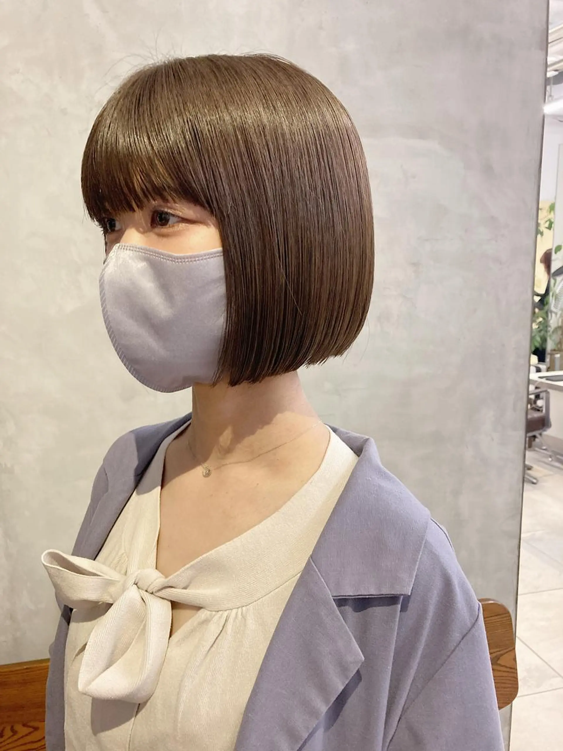 ショート カラー brisa所属・迎 凪紗のヘアスタイル