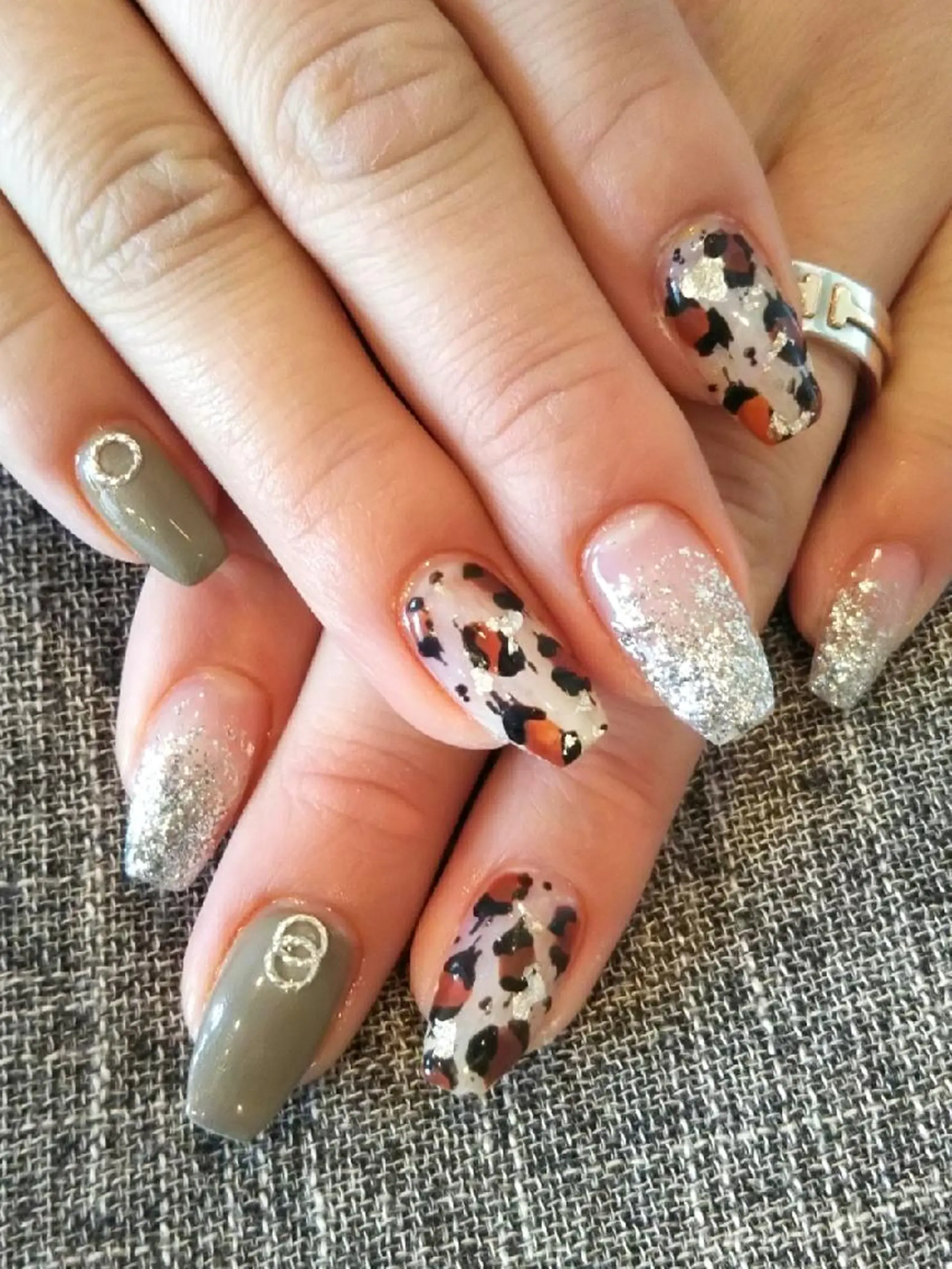 ネイル アニマル柄 ハンドネイル private salon mieのネイルデザイン