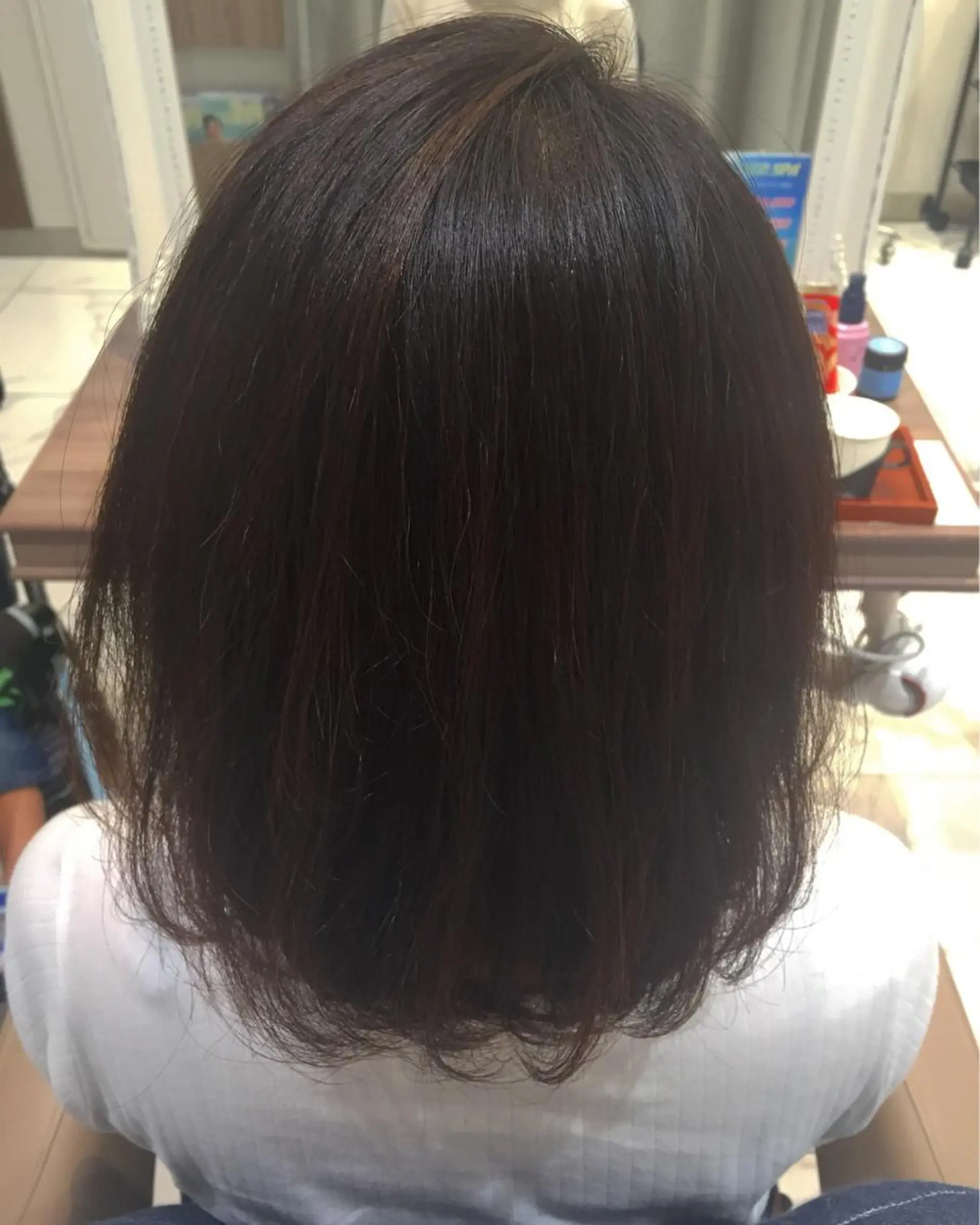 ミディアム パーマ ミディアムパーマ デジタルパーマ 韓国ヘア/耳ツボジュ エリー♡ayumuのヘアスタイル