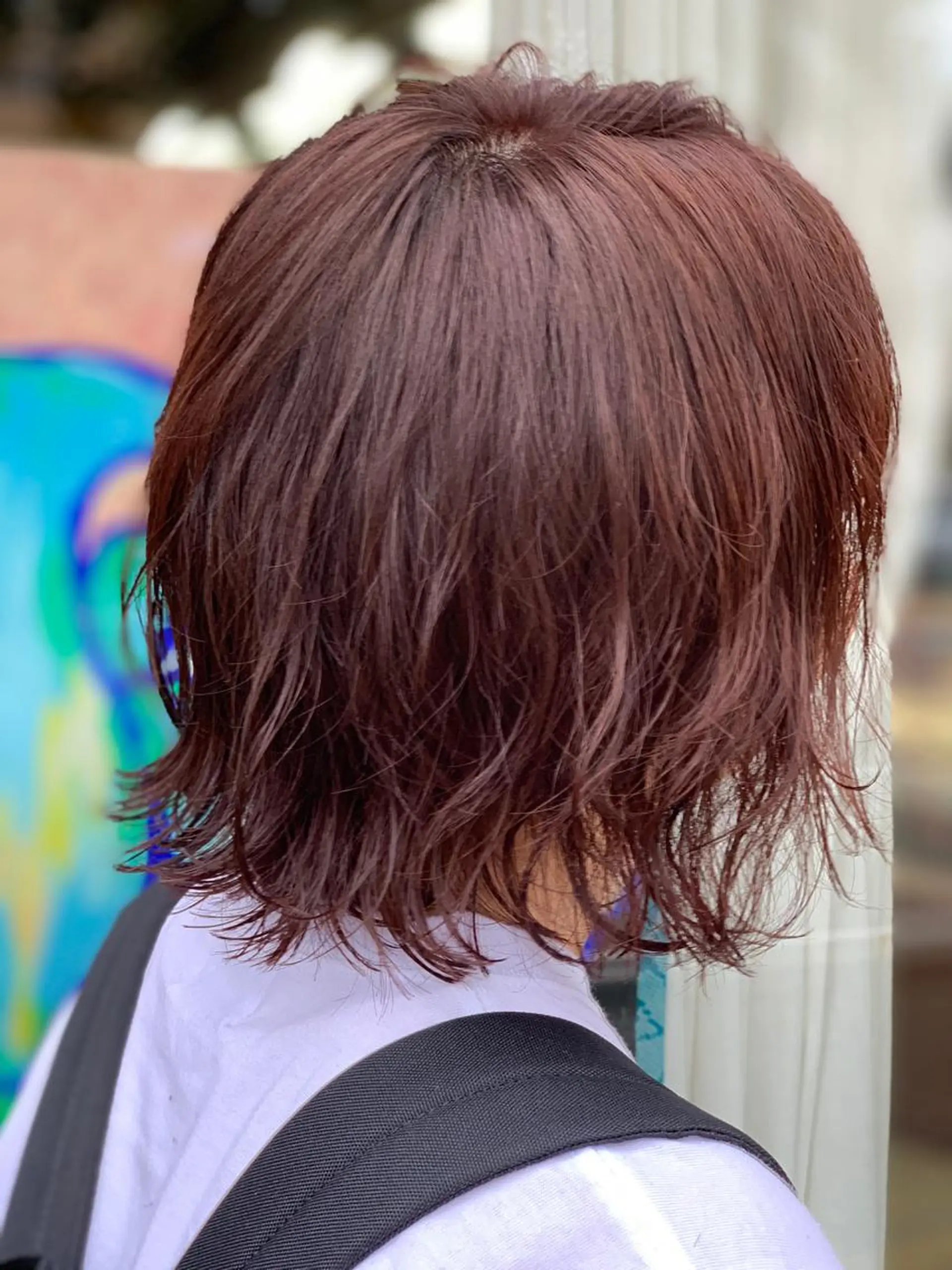 ショート カラー パーマ 宮嶋 勇輔のヘアスタイル