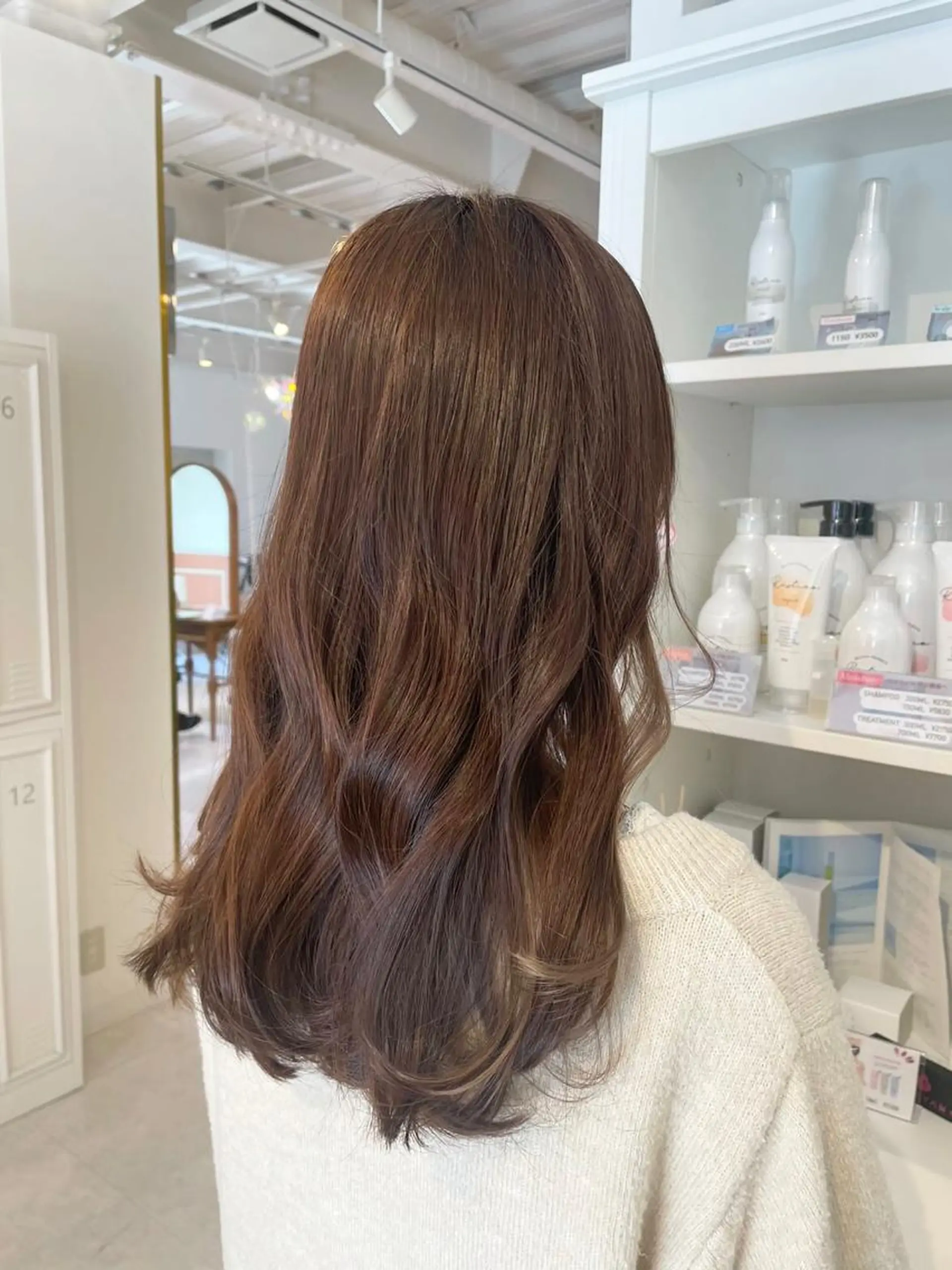 カラー イルミナカラー ヘアカラー 和田 真依のヘアスタイル