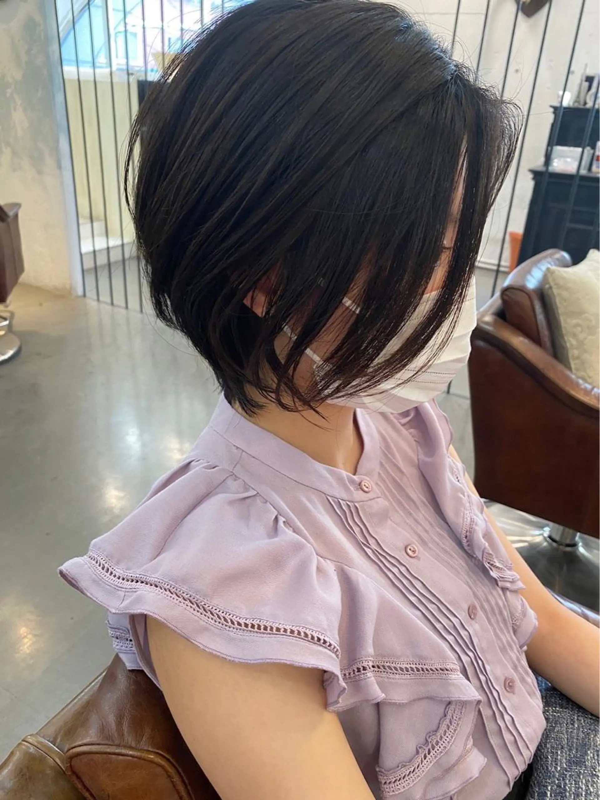 ショート カラーが上手い 辻悠月のヘアスタイル