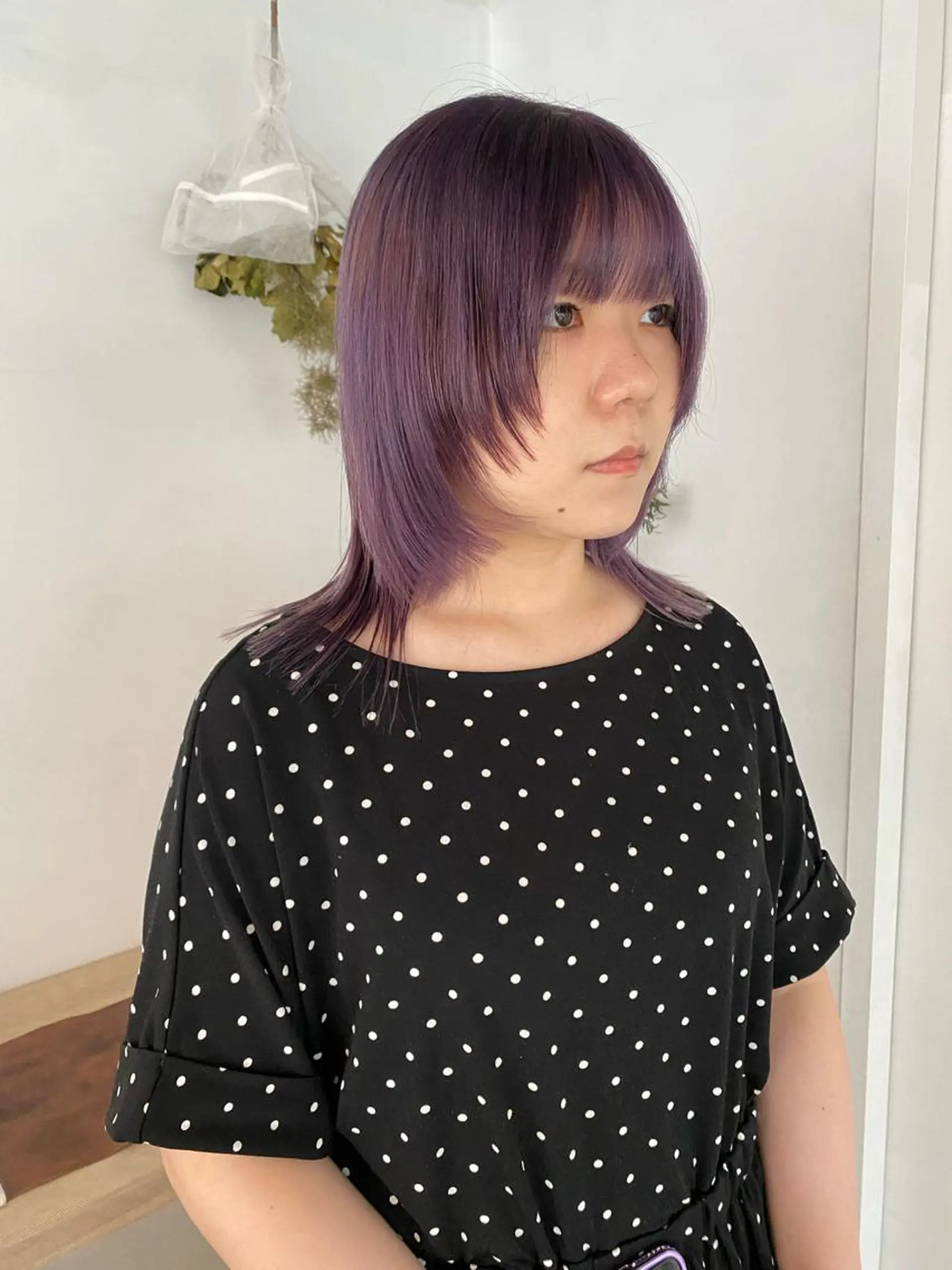 セミロング カラー 🌻名古屋🌻 🫧ハイトーン🫧のヘアスタイル