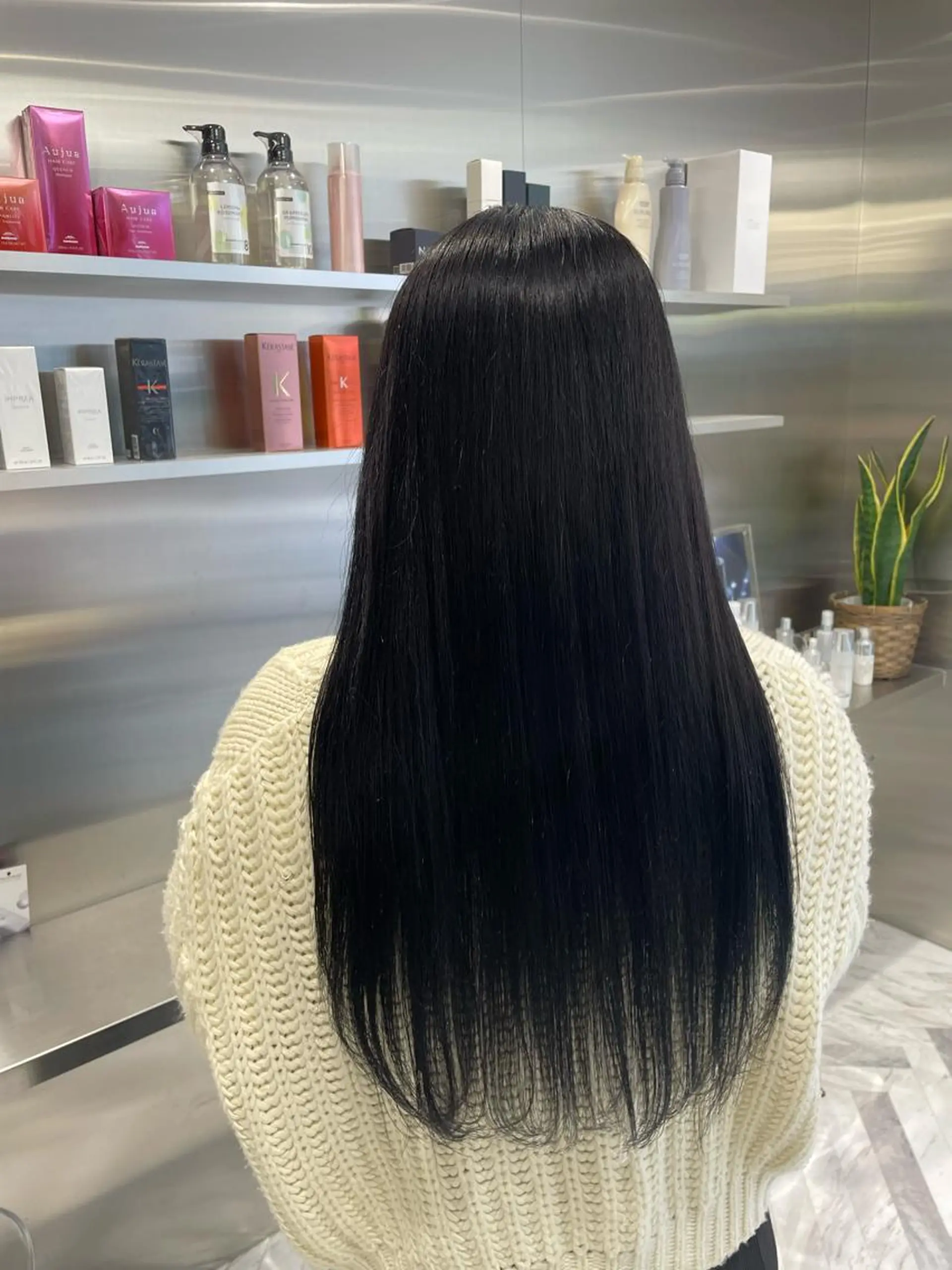 ロング カラー カット ヘアカラー トリートメント 🧁はるひ/ ZEST Ivy🎀のヘアスタイル