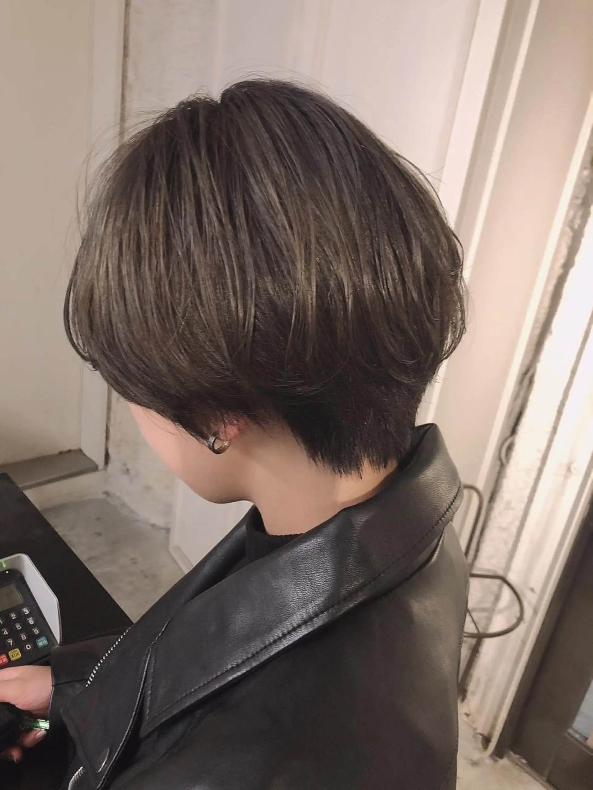 ショート カラー ヘアアレンジ 🤎艶髪×透明感🤎 【𝙔𝙐𝙕𝙐】のヘアスタイル