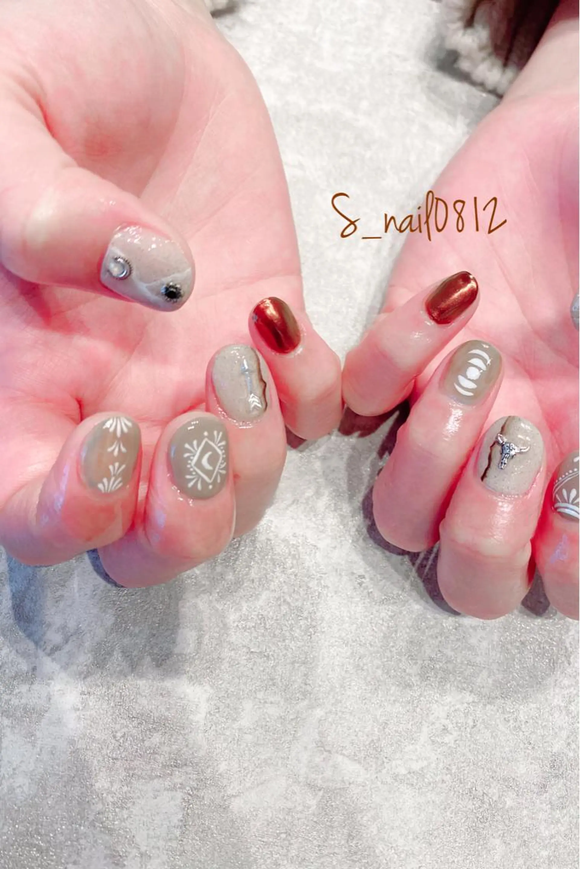 ネイル ハンドネイル 菅原 さおりのネイルデザイン