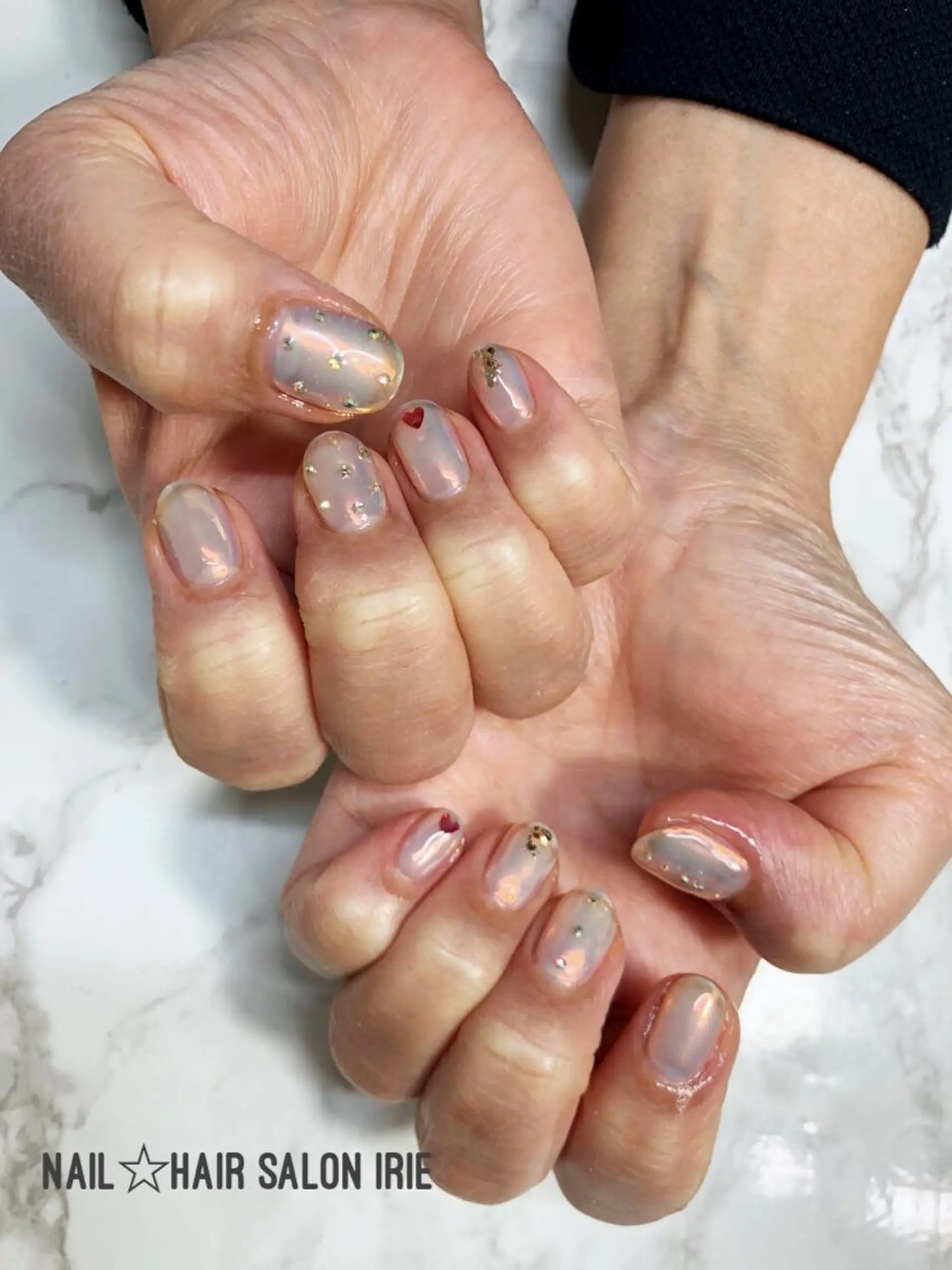 ネイル ハンドネイル Hair salon Irie所属・與儀 知佳のネイルデザイン