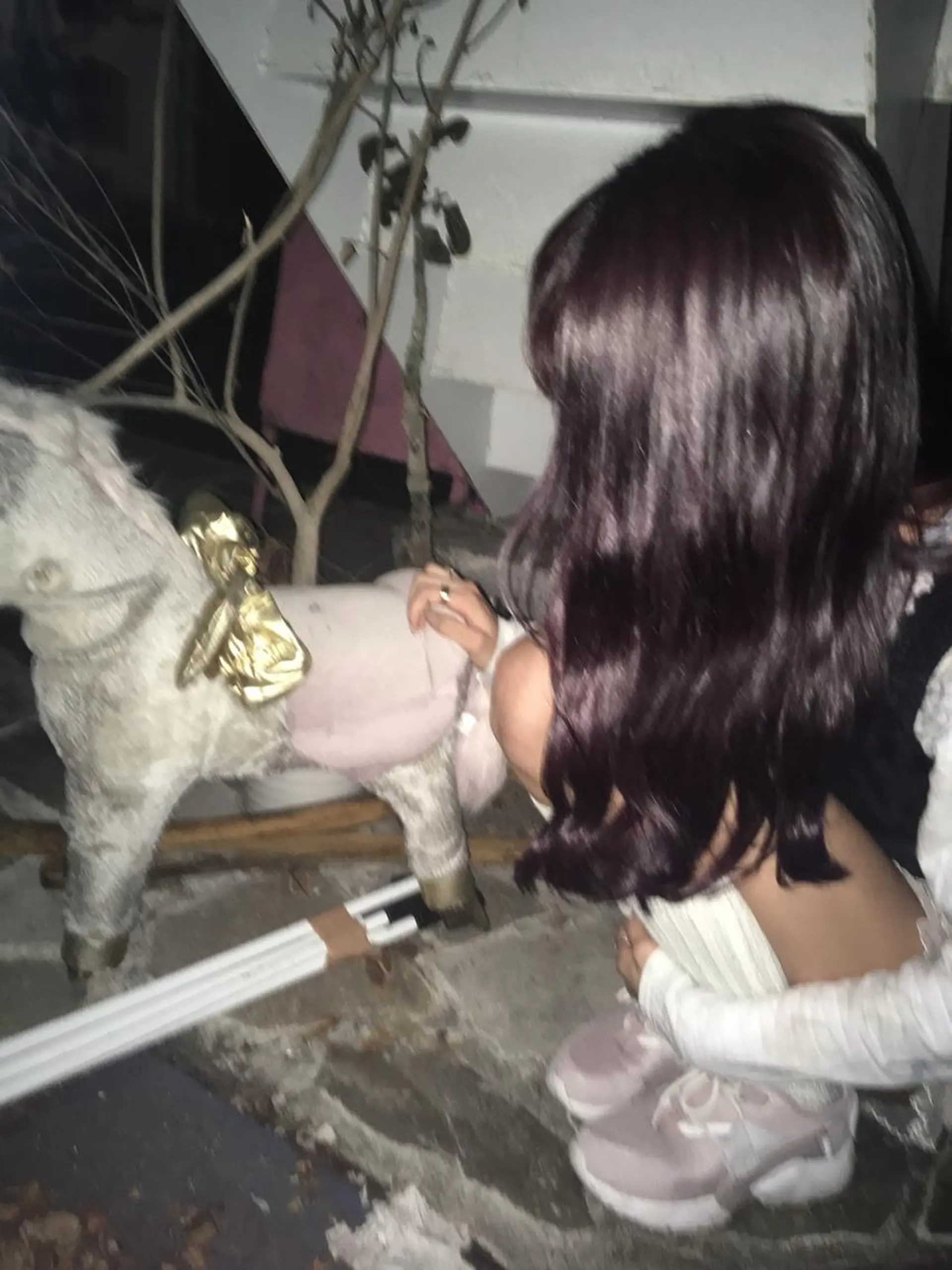 ロング カラー ピンクベージュ/新潟 万代/高橋桃葉🍑のヘアスタイル