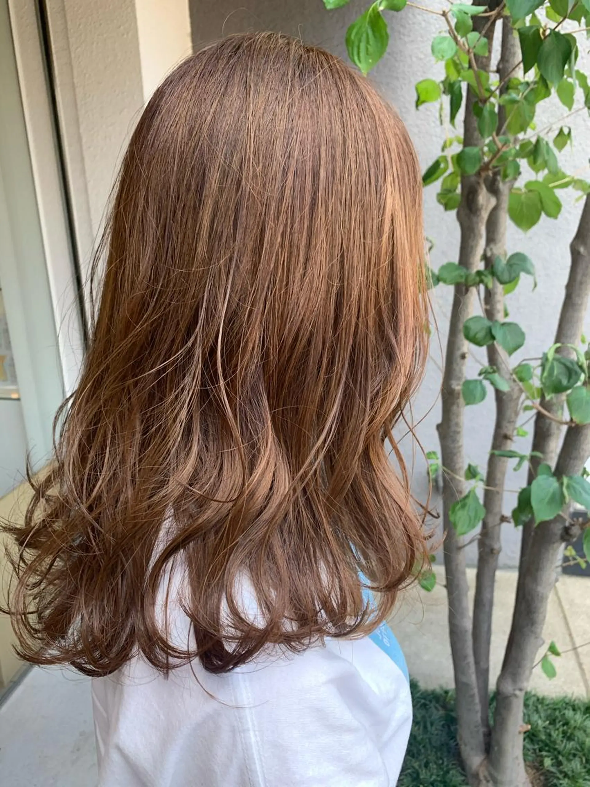 ロング カラー カット ヘアカラー トリートメント 大平 京佳のヘアスタイル