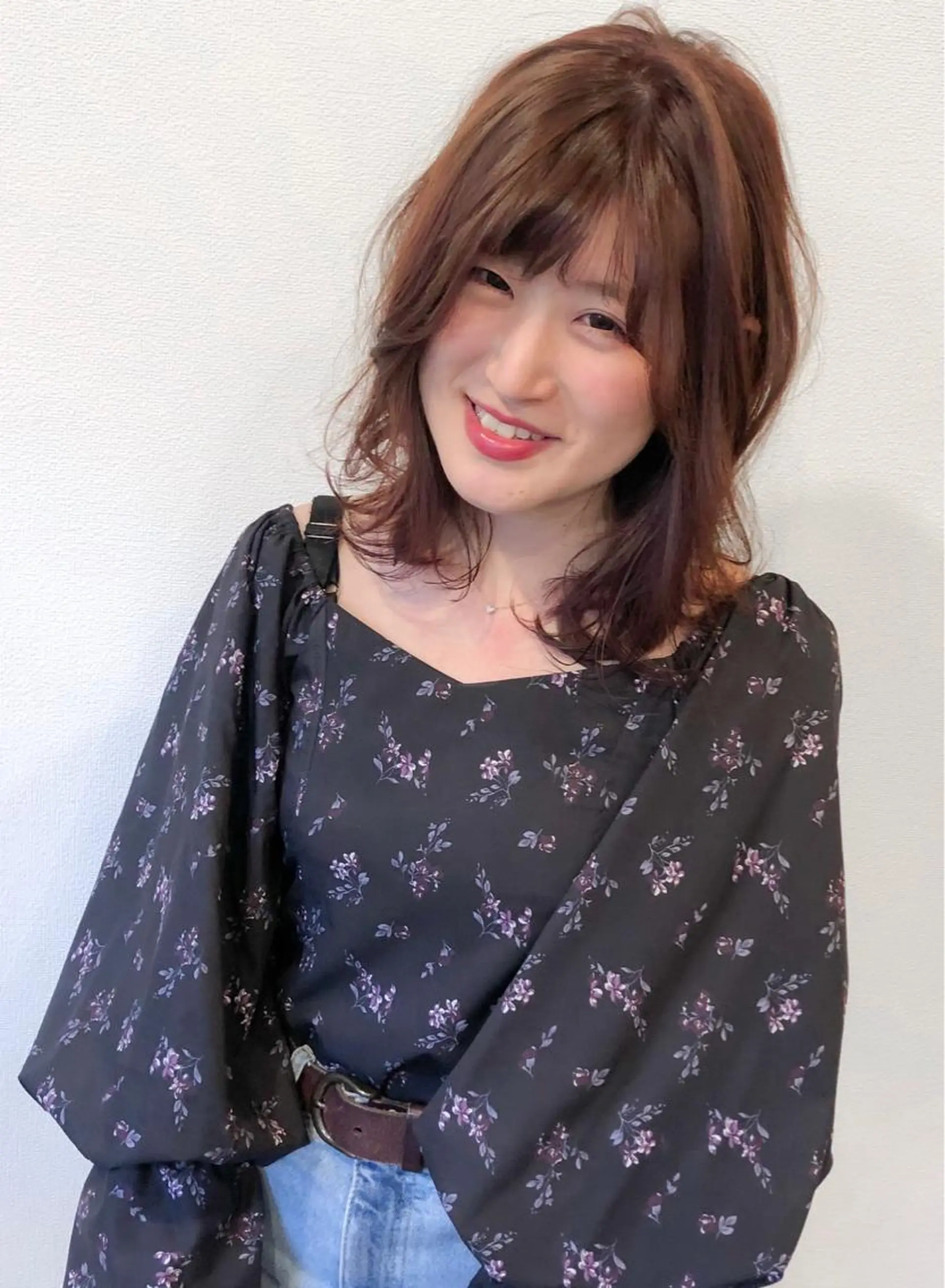 ミディアム カラー GIRL所属・ダメージレスサロン✨ kayo🌱のヘアスタイル