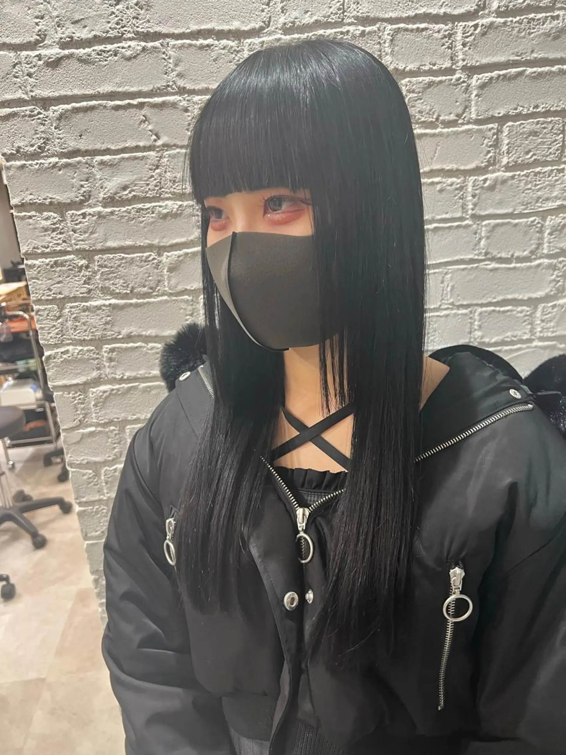 ロング カラー 髪質改善ストレート Kantaのヘアスタイル