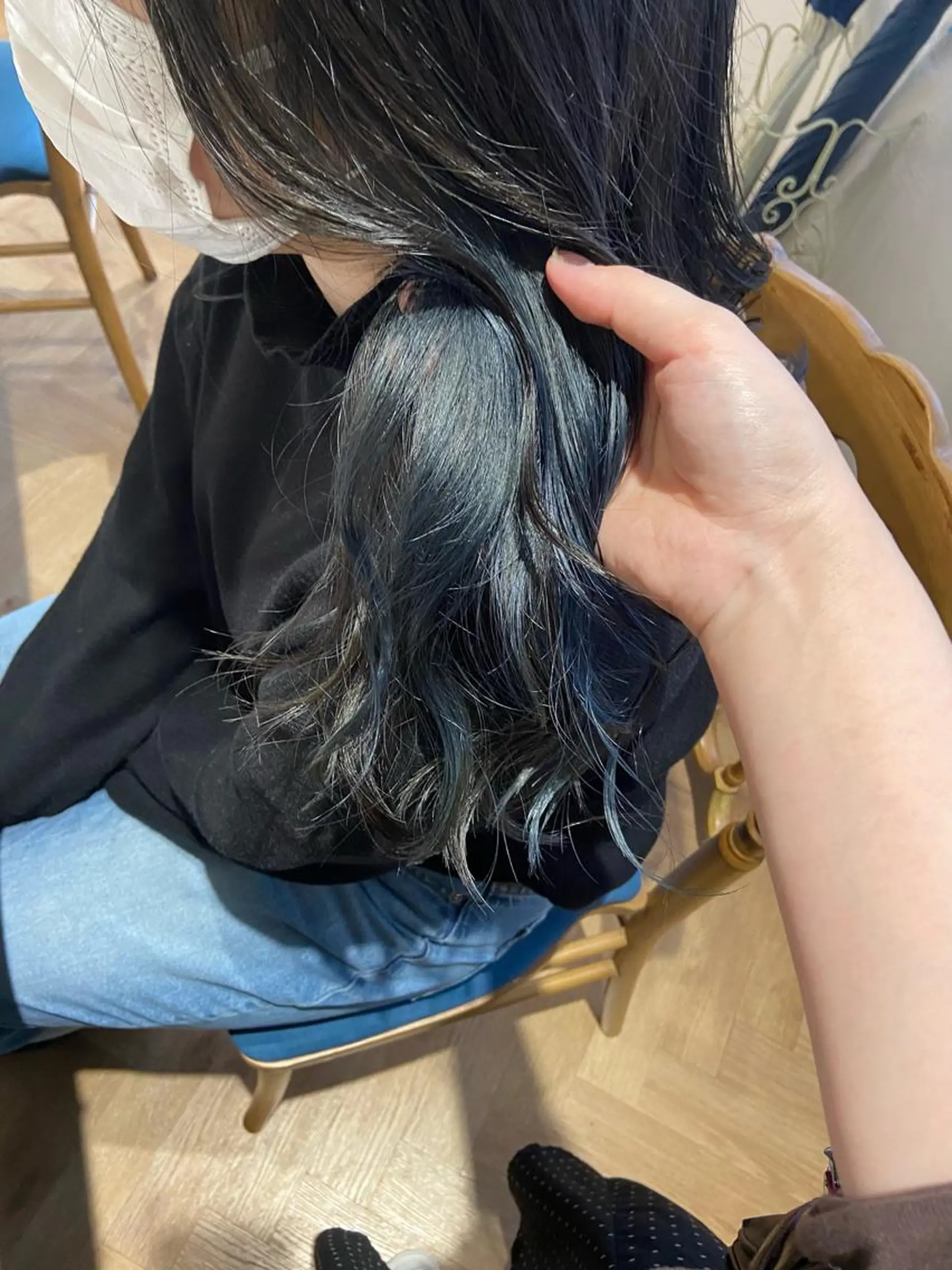 ロング カラー merc.🌿💚 八幡真衣のヘアスタイル