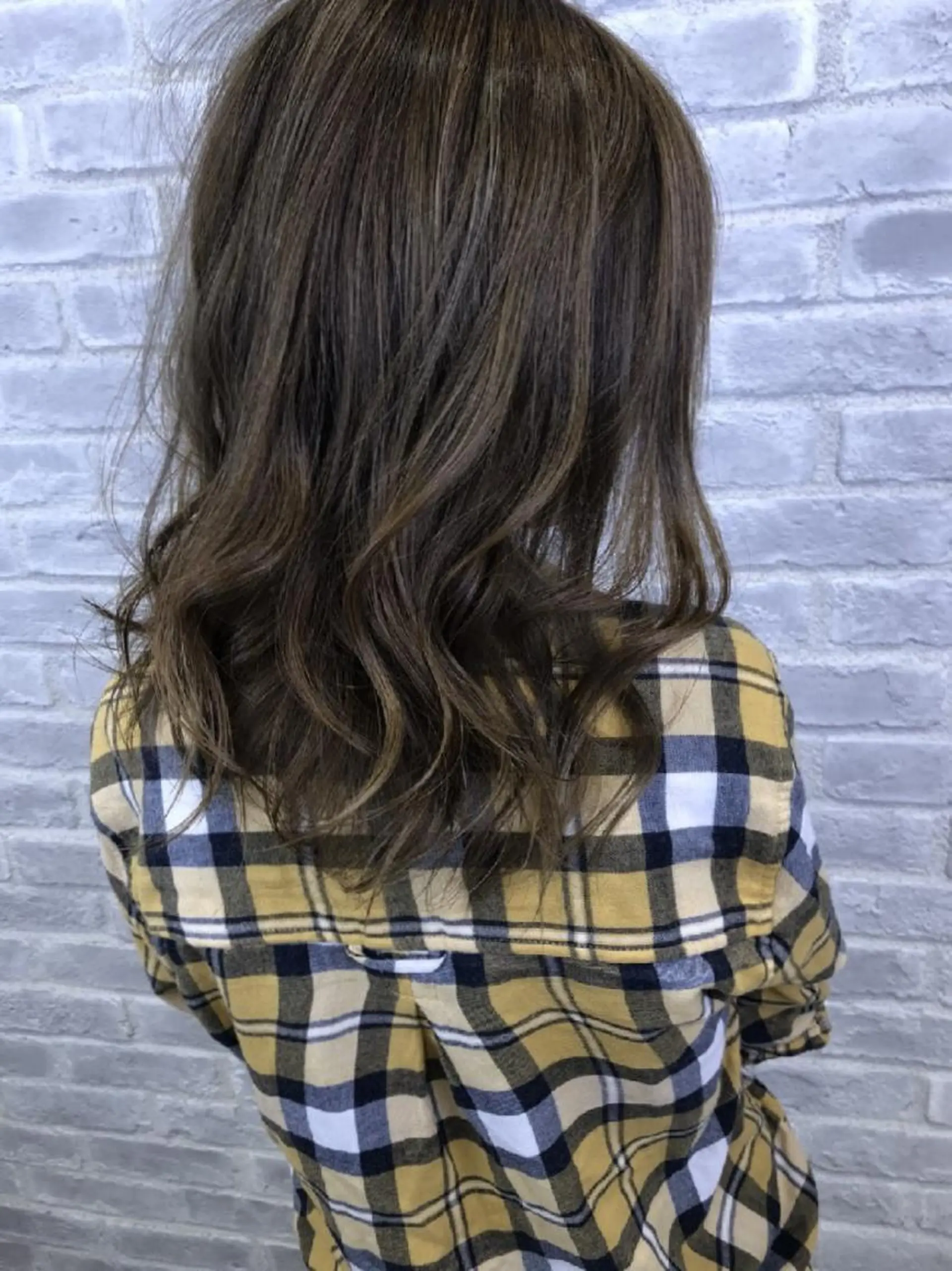 カラー セミロング 髪質改善/レイヤー Chere狭山のヘアスタイル