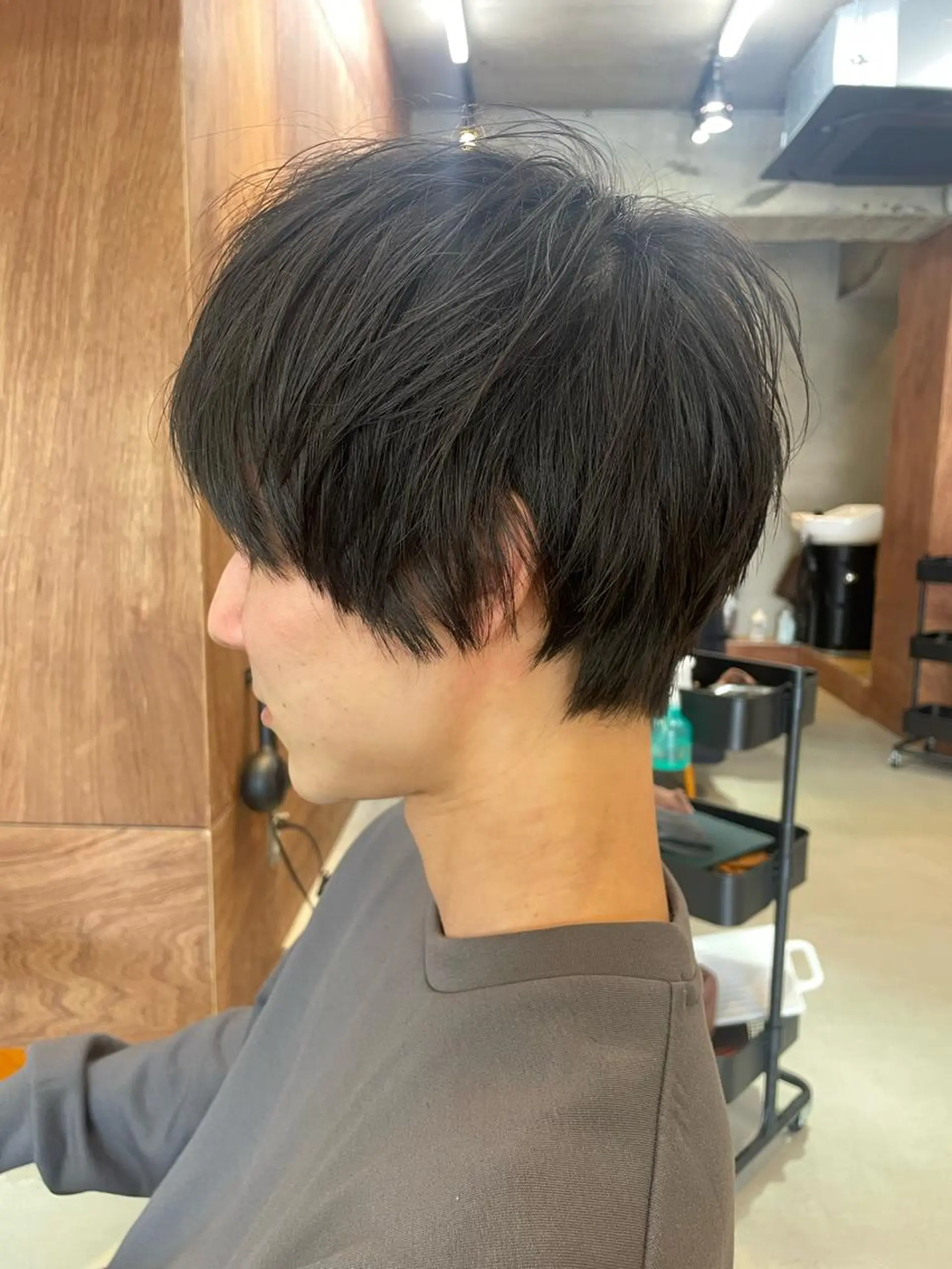 ショート メンズ マッシュ 刈り上げ カット ヘッドスパ ✨ショート、ボブ✨ 奈良孝平のヘアスタイル