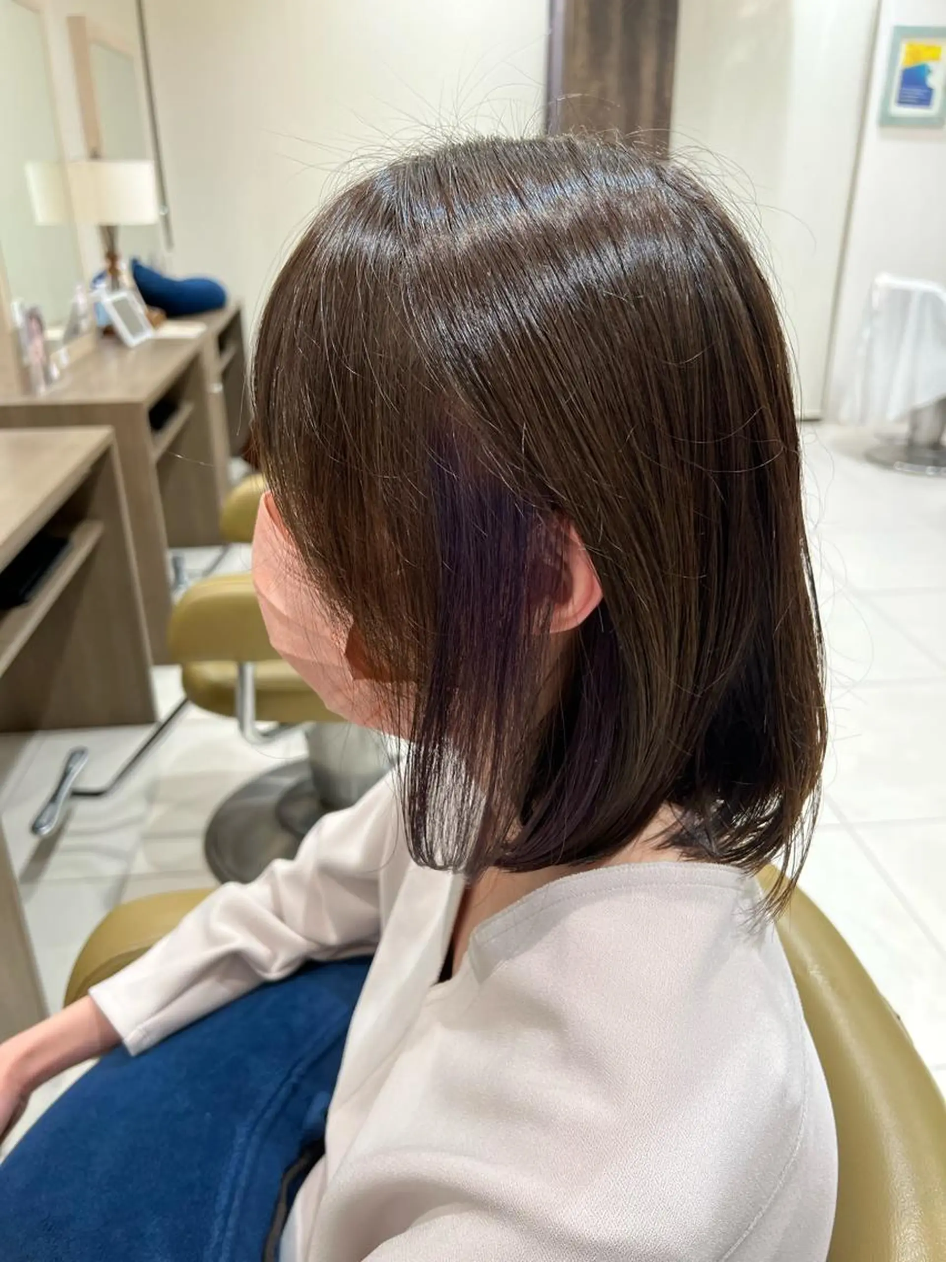 ミディアム 🍑とたに ももか🍑のヘアスタイル