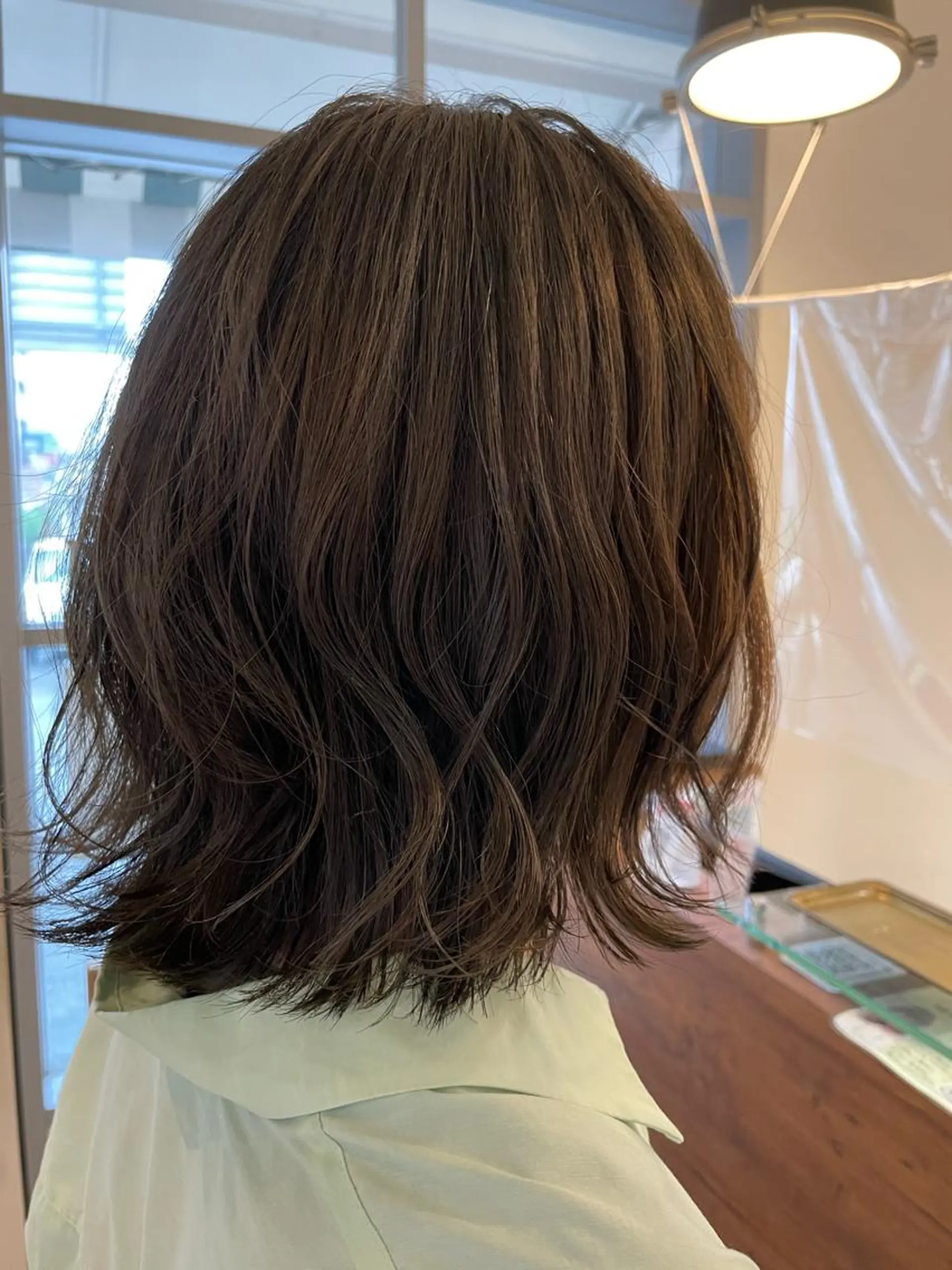 ミディアム カラー カット パーマ トリートメント ヘッドスパ AR.MARA所属・ナツミ🤍蔵前 大人かわいいヘア🤍のヘアスタイル