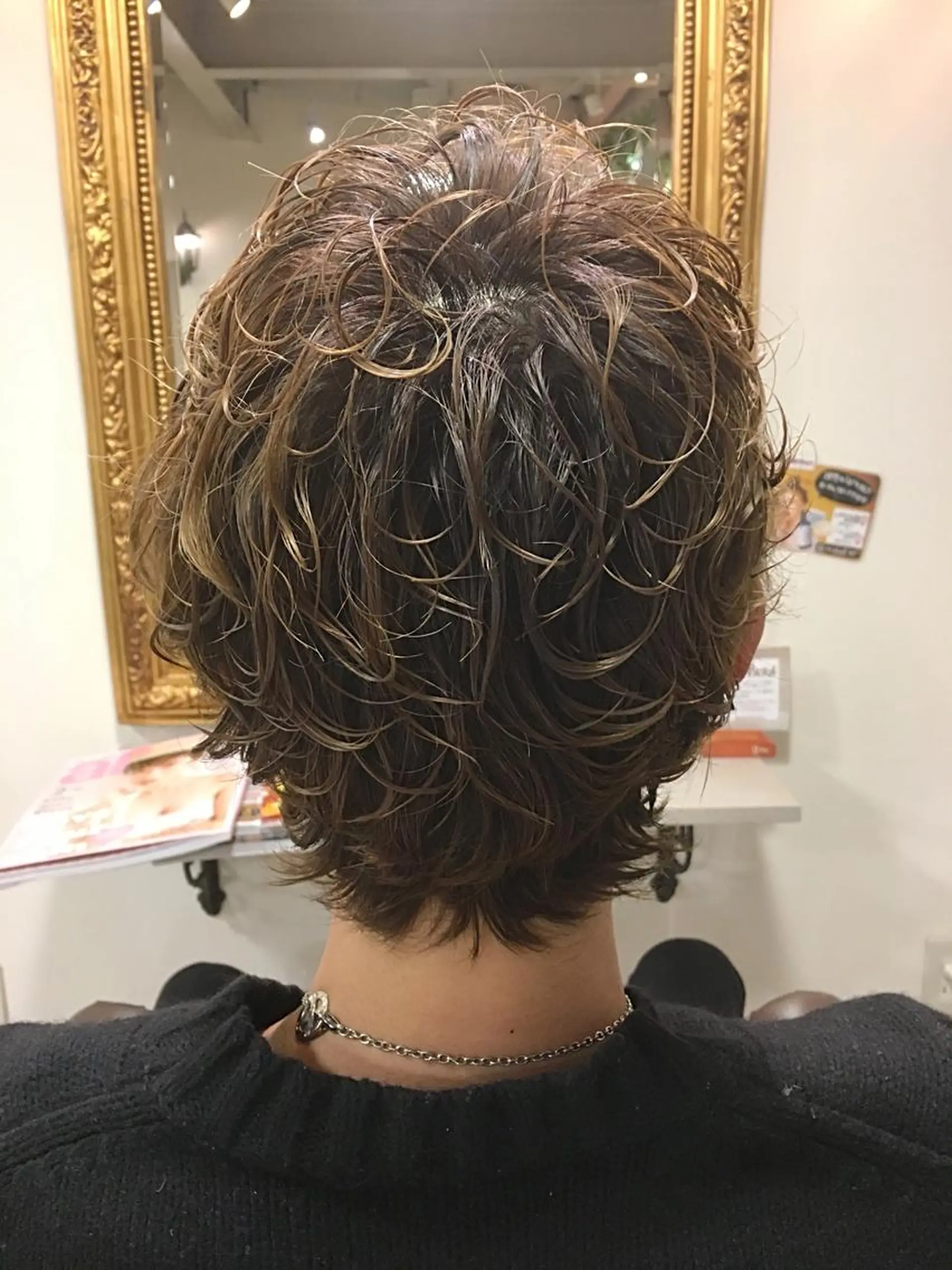 ショート パーマ メンズ 🩷🍭中津・梅田 エリア🍬💜のヘアスタイル