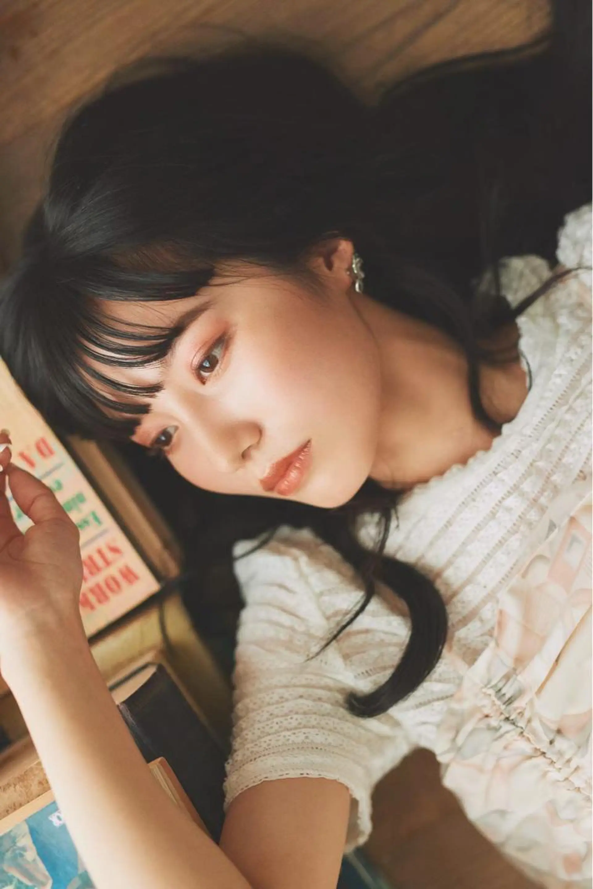 ロング メンズバレイヤージュ 斉藤春のヘアスタイル