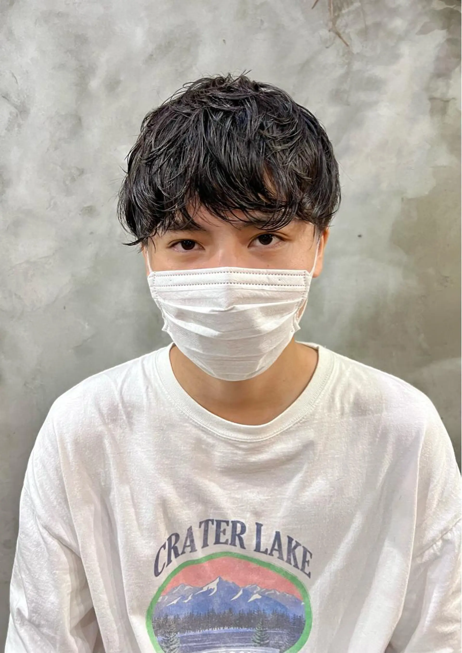 ショート メンズ カット 木村陸弥 似合わせ 透明感カラー🌿のヘアスタイル