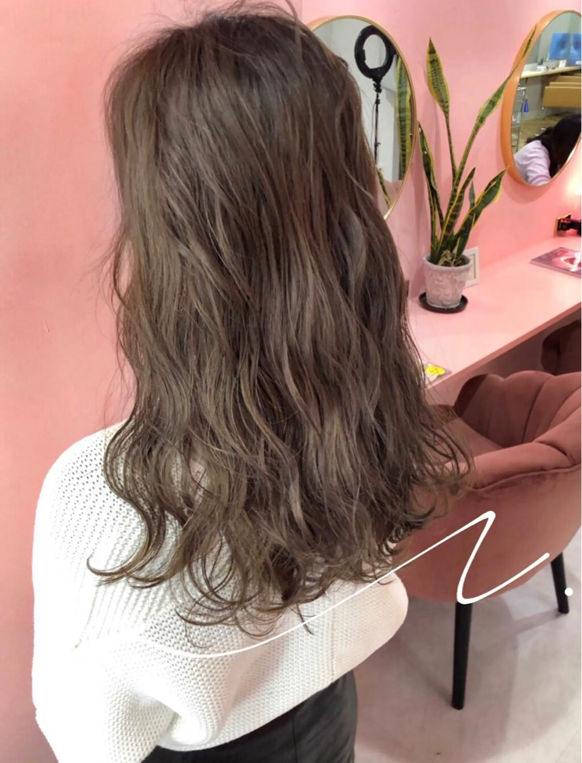 ロング カラー wehlen【ヴェーレン】所属・プル艶職人/ にしものヘアスタイル