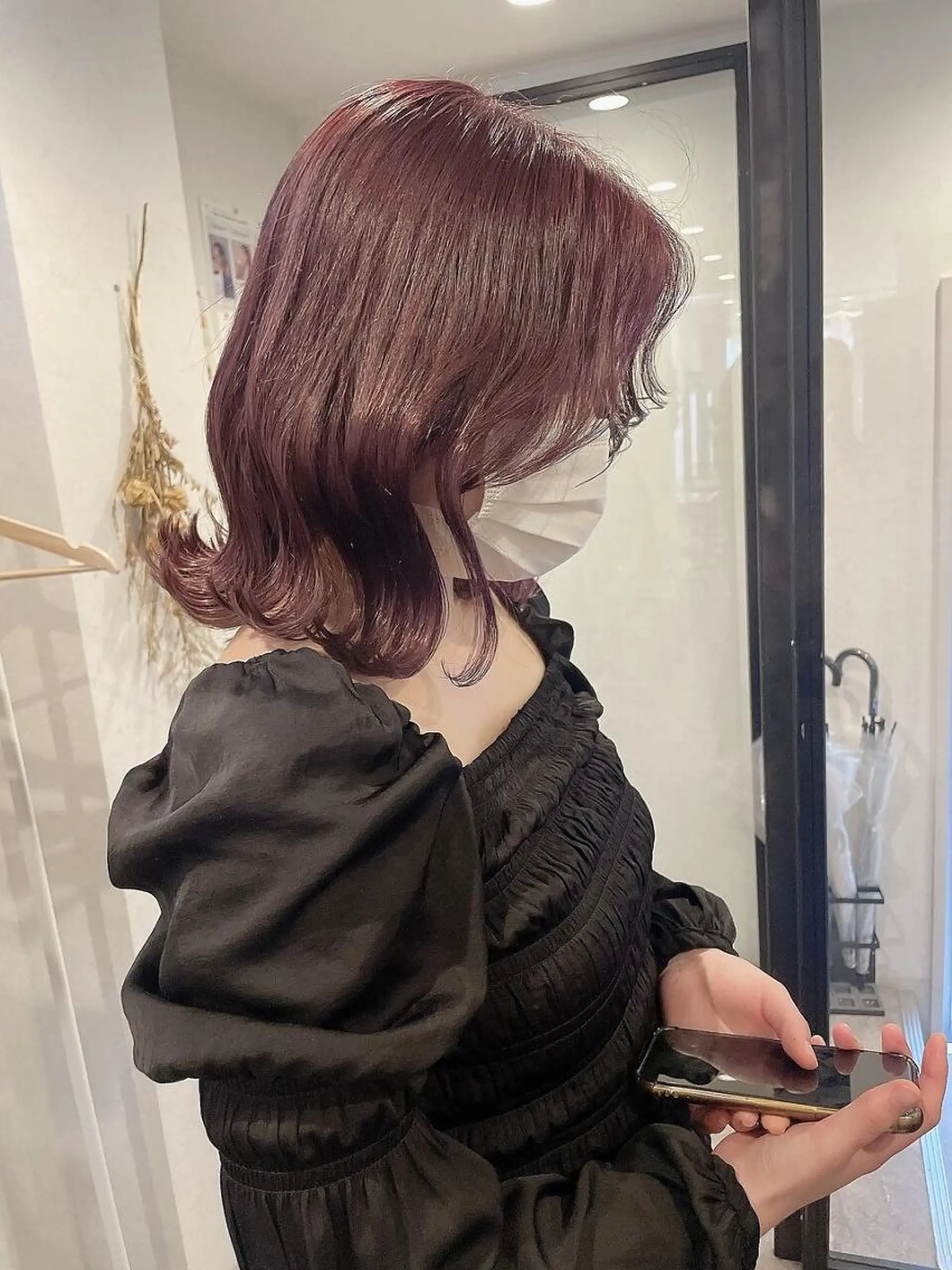 カラー ヘアカラー トリートメント Yo ／ ulu.のヘアスタイル