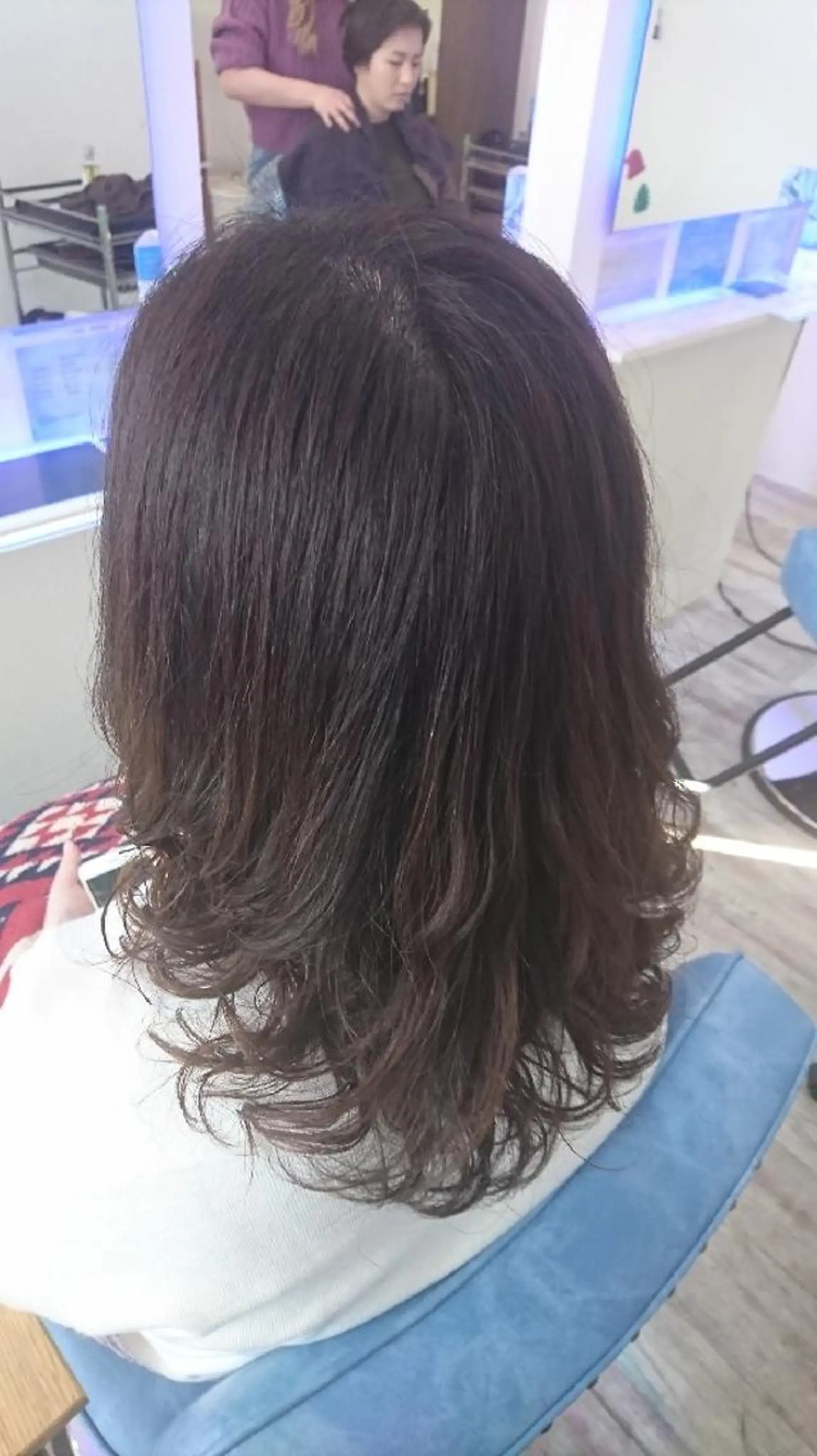 ロング カラー パーマ 中嶌 健一のヘアスタイル