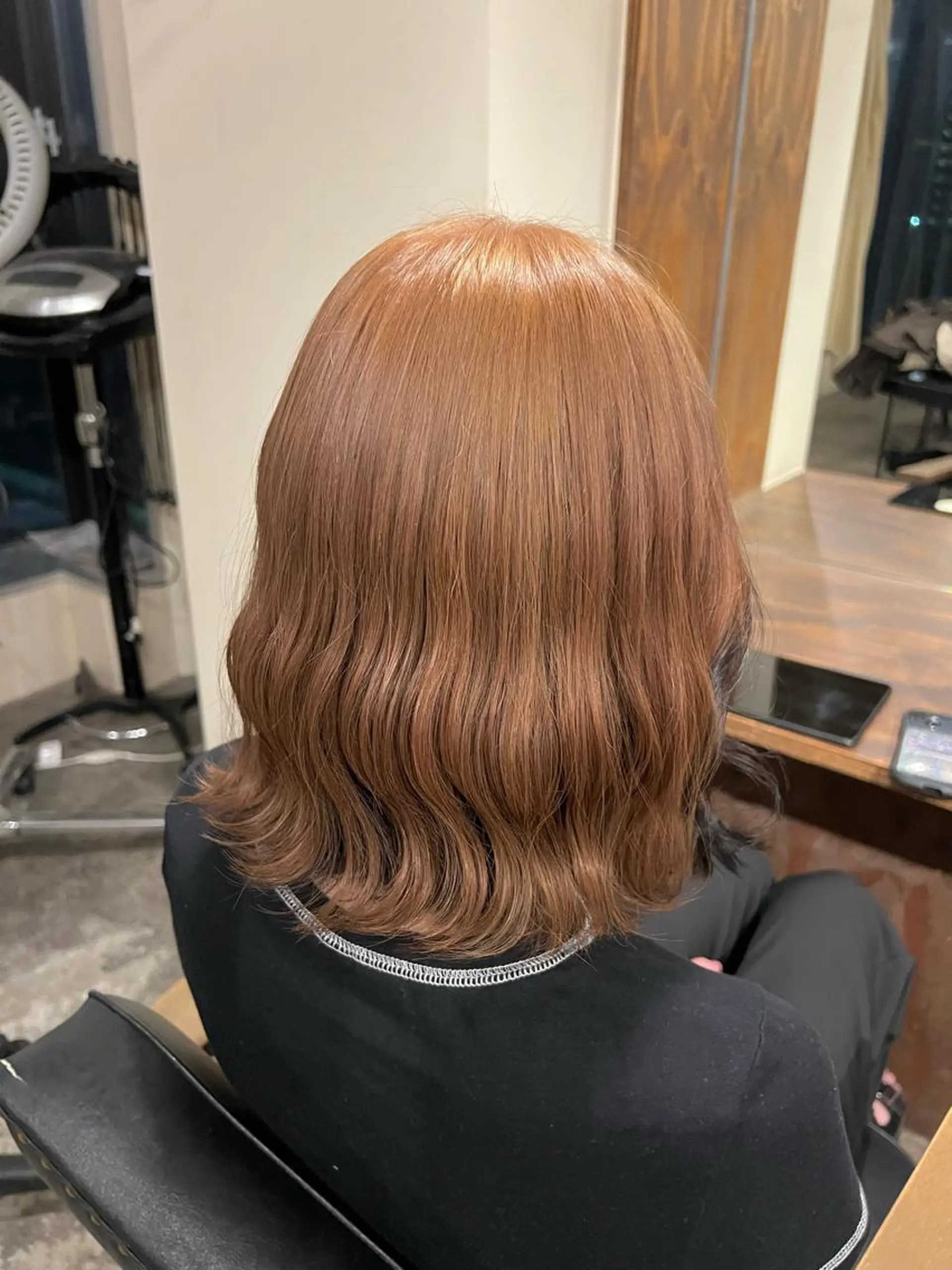 ミディアム カラー Rino kanayama所属・Rino 金山 ／ 宮澤 萌のヘアスタイル