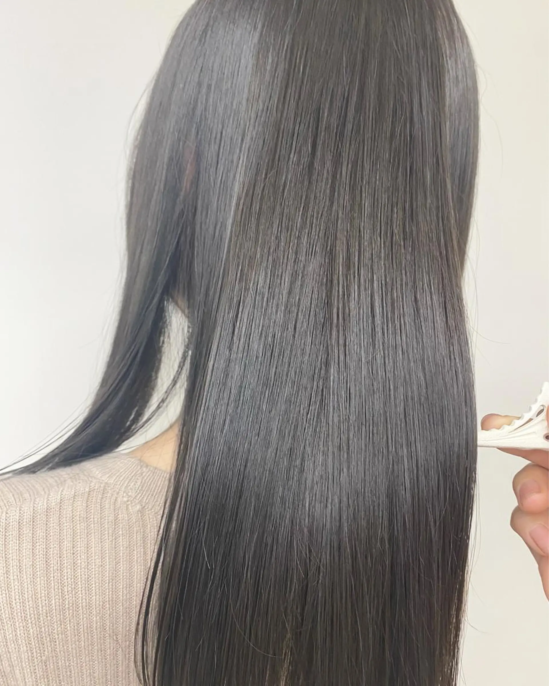 ロング カット ヘアカラー 縮毛矯正 トリートメント 名古屋/髪質改善/ 透明感SHIZUKAのヘアスタイル