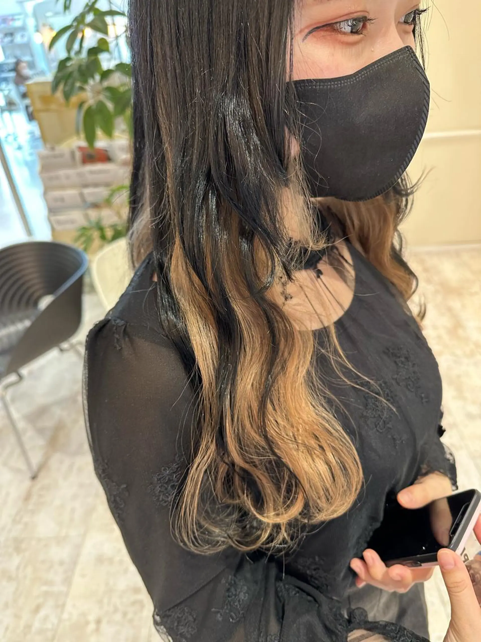 ロング カラー ヘアカラー エクステ♡ヘアメ 内村麻衣のヘアスタイル