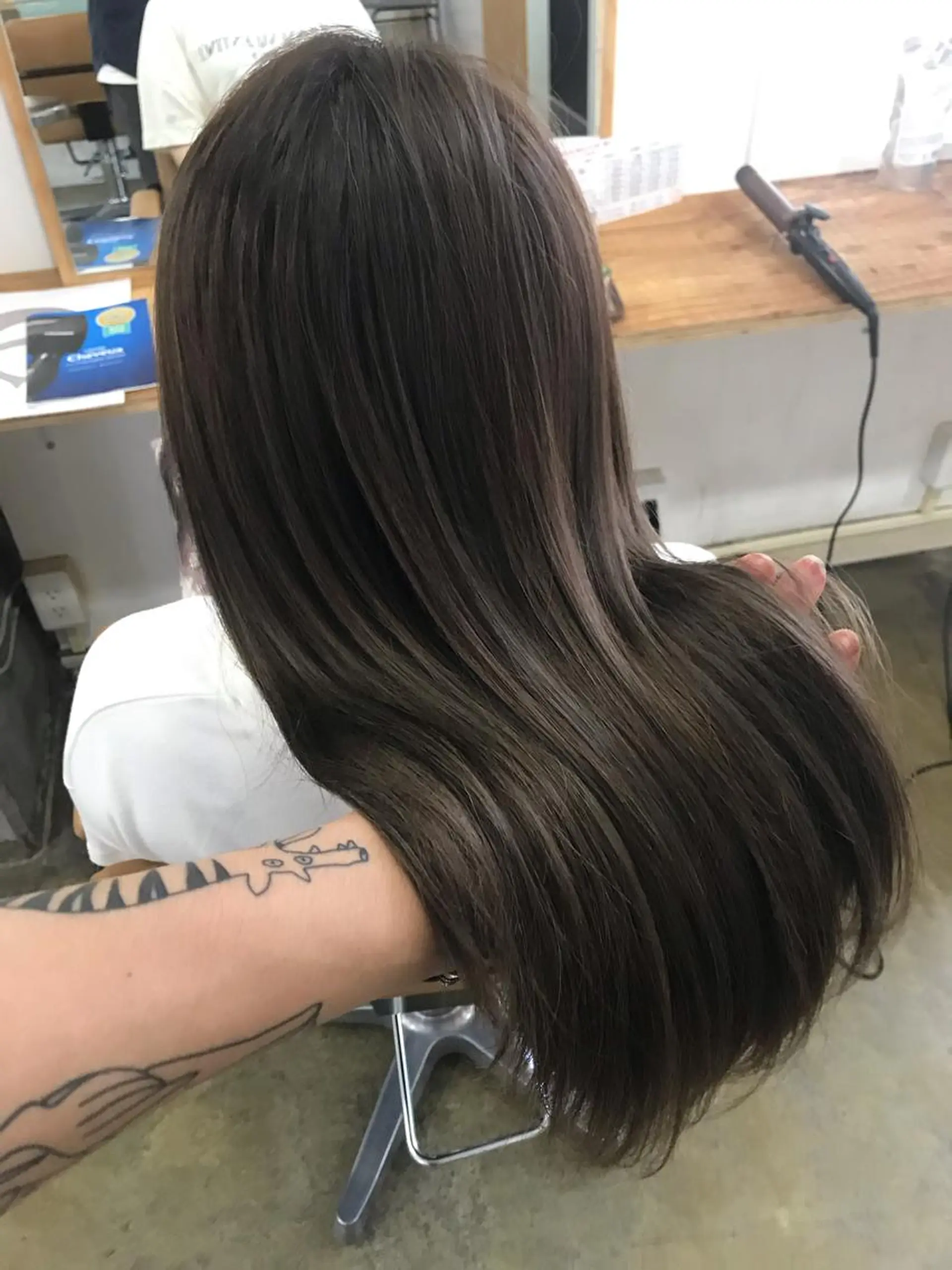 ミディアム カラー ヘアカラー トリートメント 💎髪質改善💎 デザイナーshinのヘアスタイル