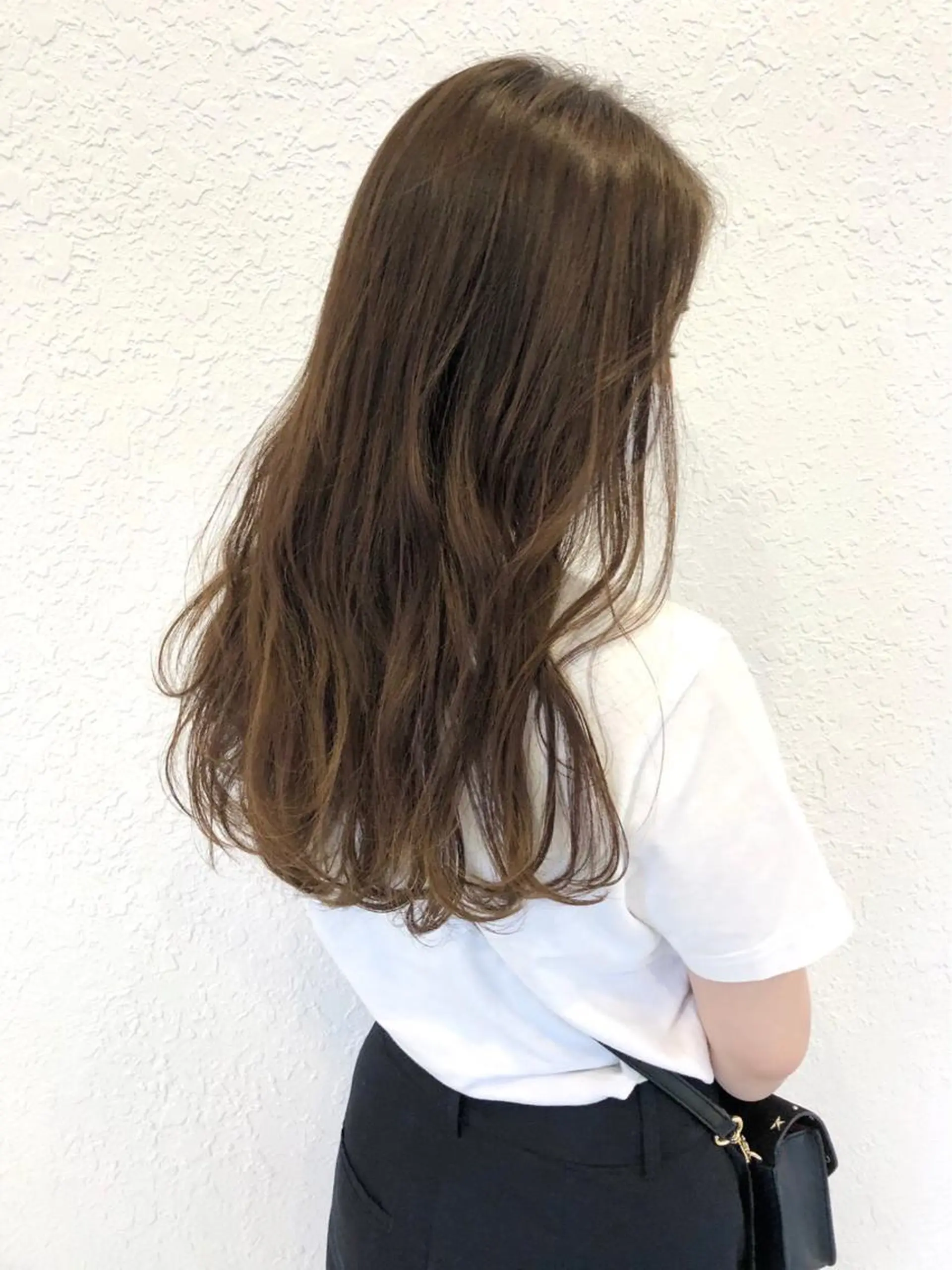 ロング カラー GO TODAY  SHAiRE SALON岡山所属・Sana/ 耳ツボ/インナーのヘアスタイル