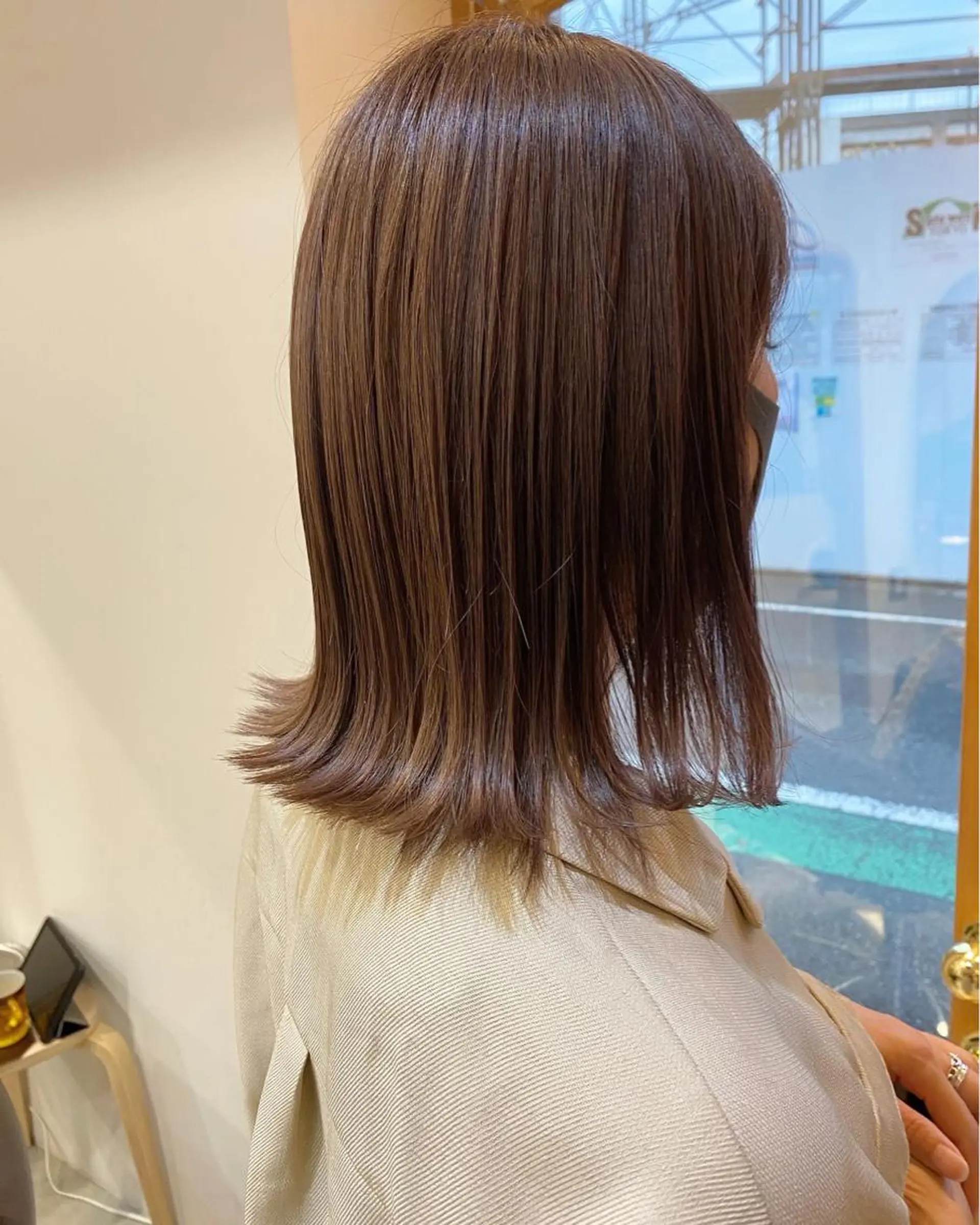 ミディアム カラー パーマ 髪質改善 縮毛矯正 トリートメント OVER→三軒茶屋 /縮毛矯正・髪質改善のヘアスタイル