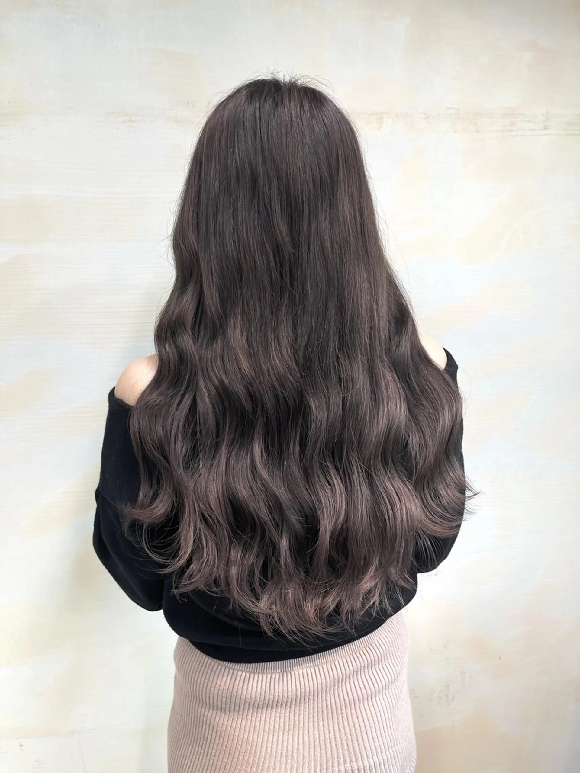 ロング エクステ ブリーチ🔥ベージュ /グレー/daikiのヘアスタイル