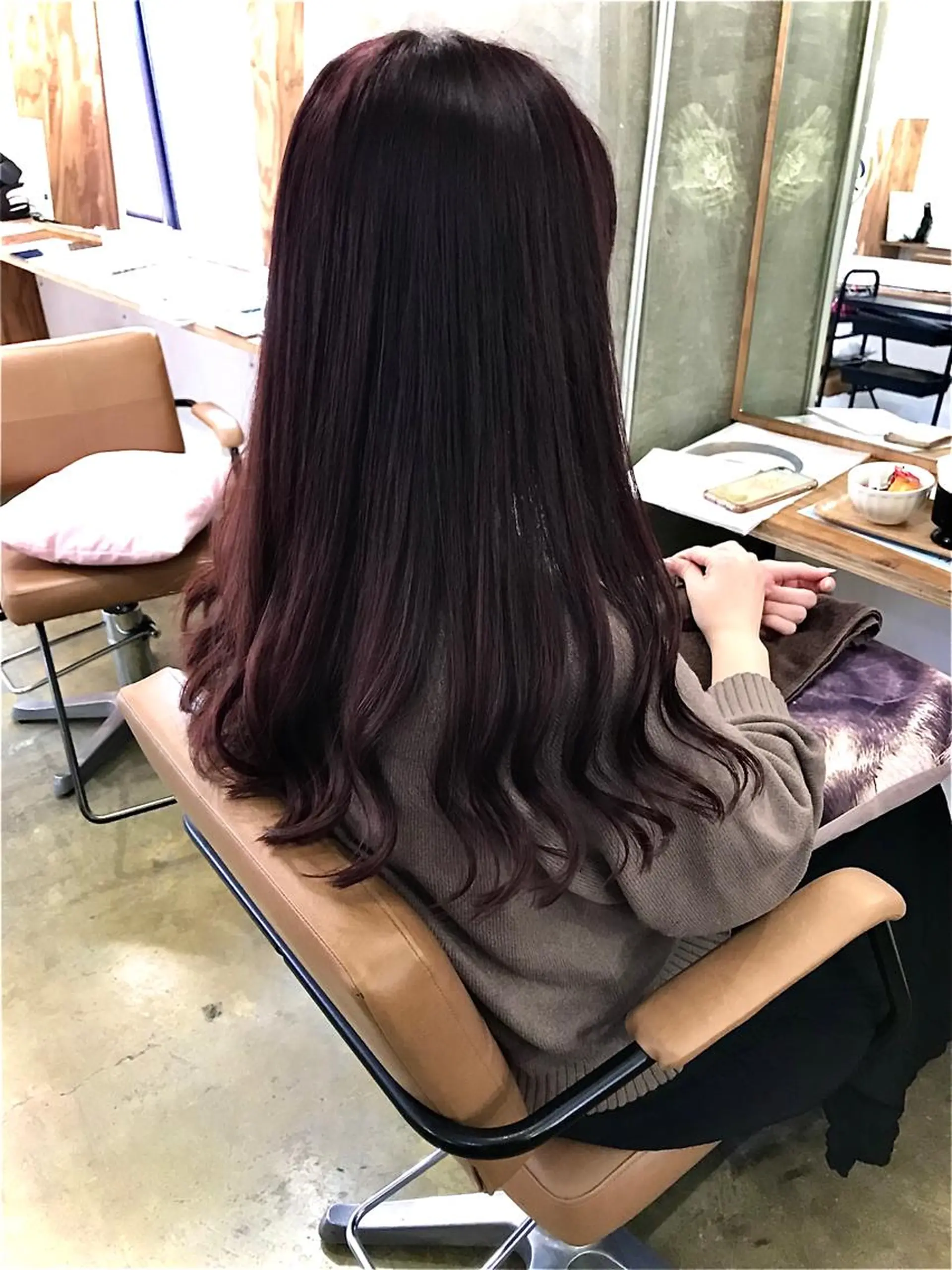 セミロング カラー ピンクカラー ローズカラー レイヤーカット カット ヘアカラー トリートメント 💎髪質改善💎 デザイナーshinのヘアスタイル