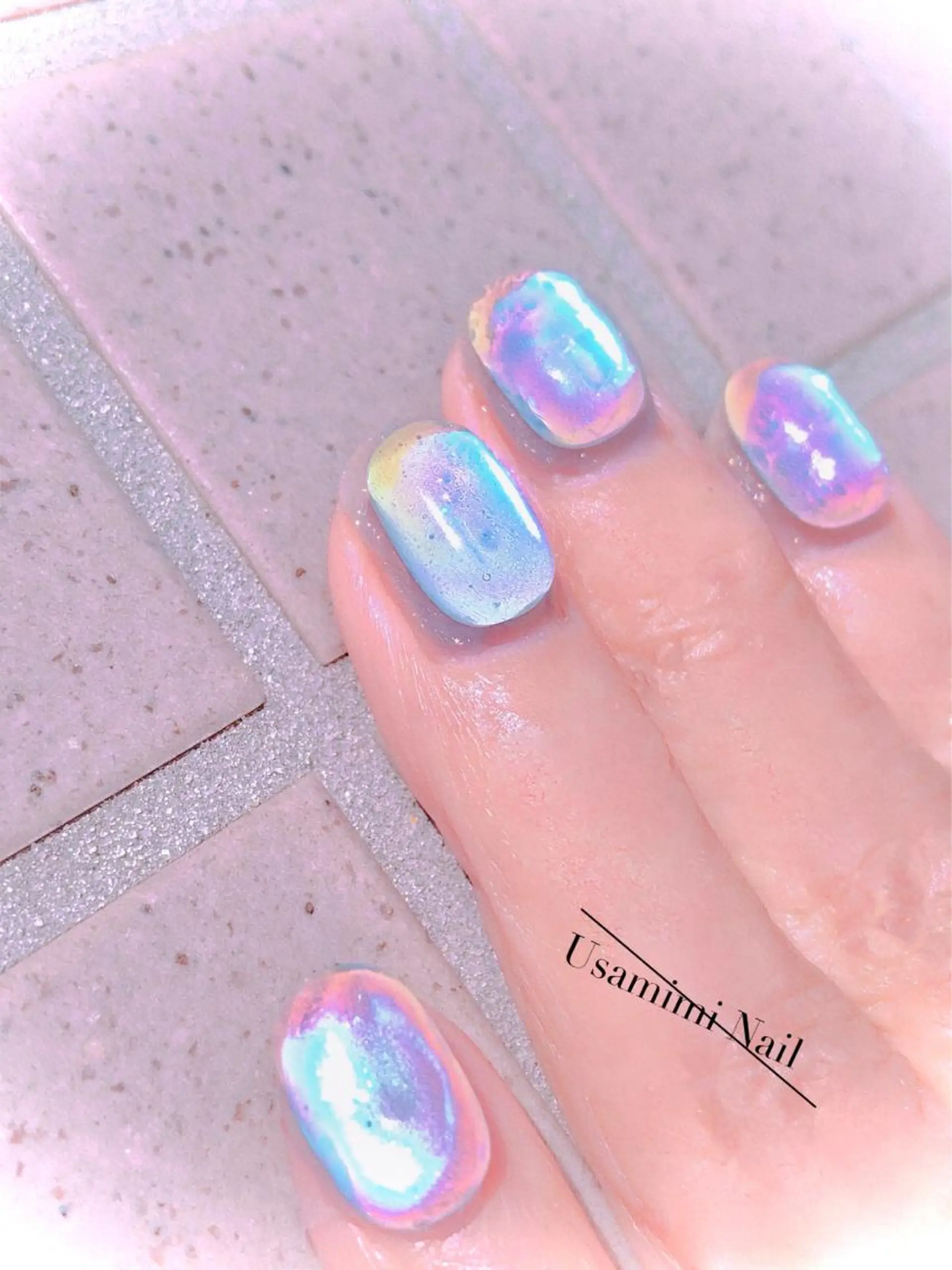 ネイル ハンドネイル USAMiMi 🐰💕のネイルデザイン