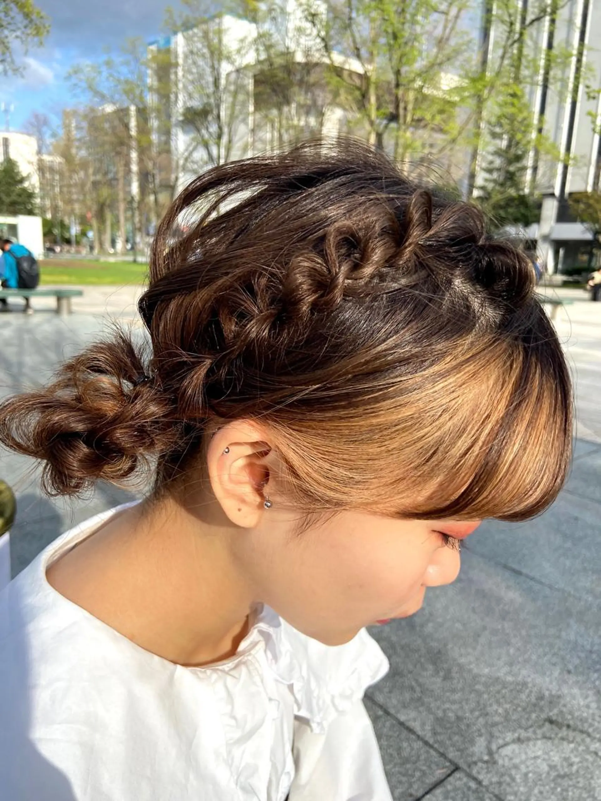 セミロング ♥yelm ユウナ♥のヘアスタイル