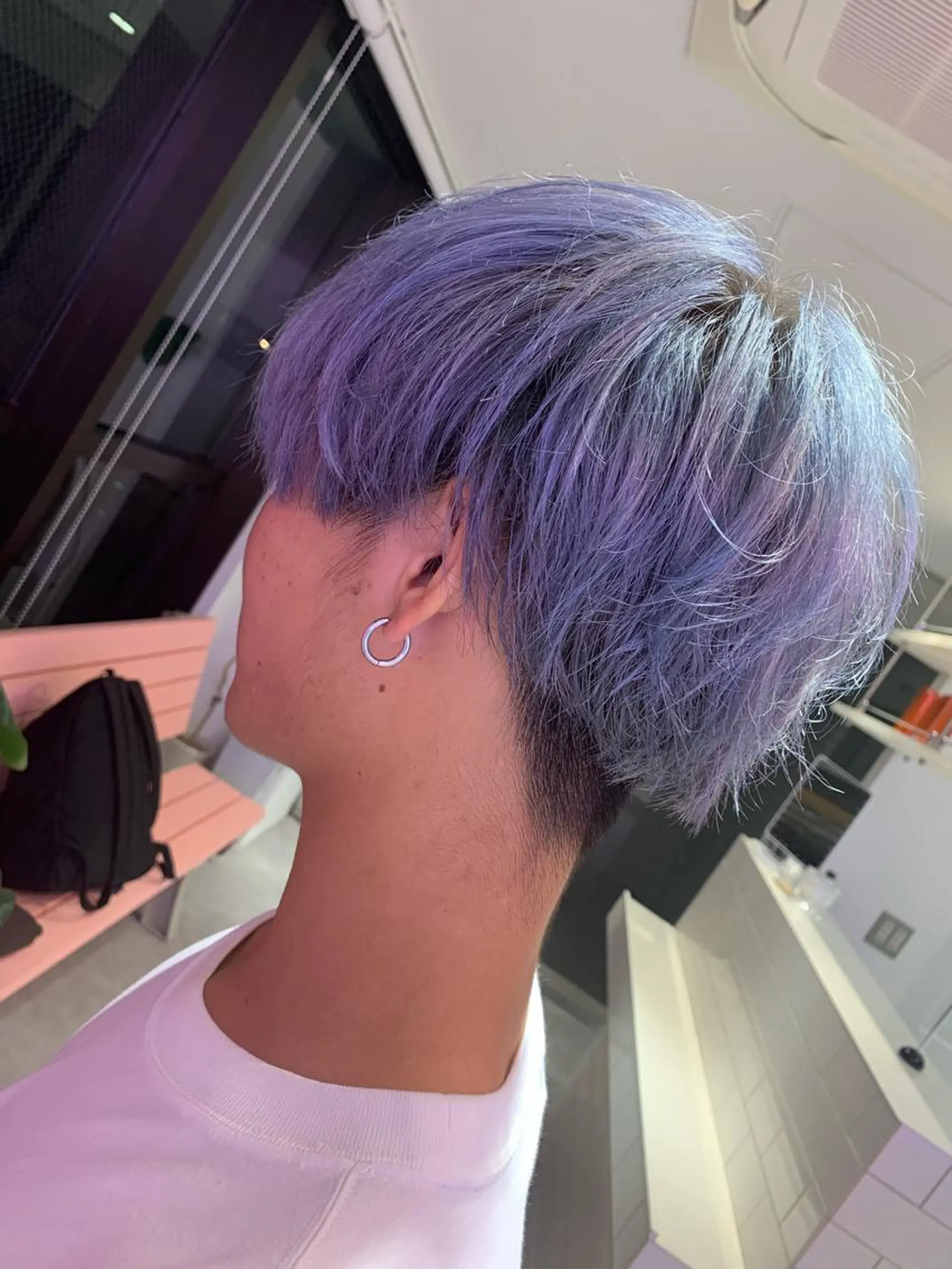 ショート ハイトーン/ウルフ /小澤凌祐🦕のヘアスタイル