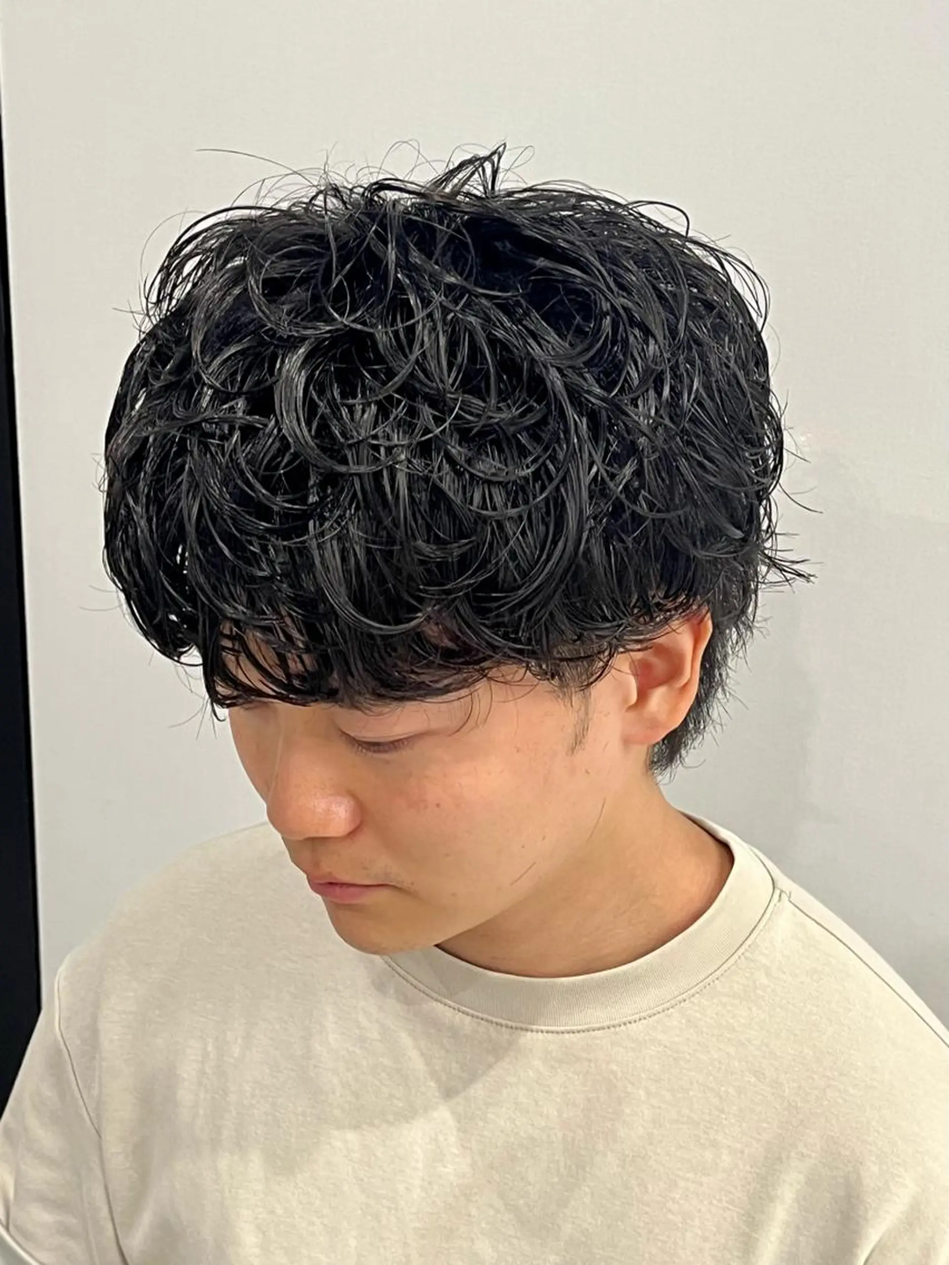 パーマ メンズ 🏁片倉 玲旺🏁のヘアスタイル