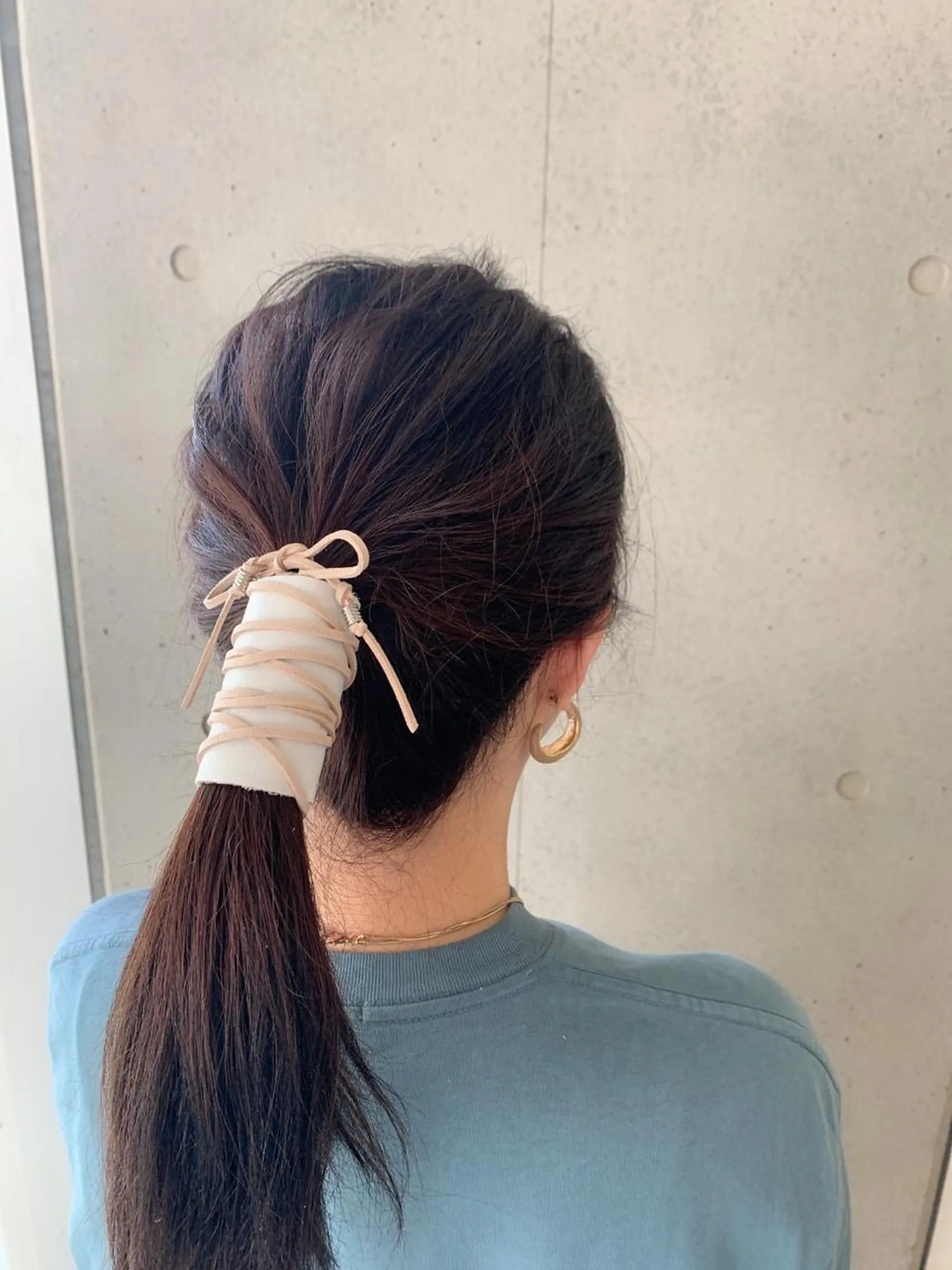 ミディアム ヘアアレンジ 髪質改善/縮毛矯正 ツヤ髪🩷さつきのヘアスタイル