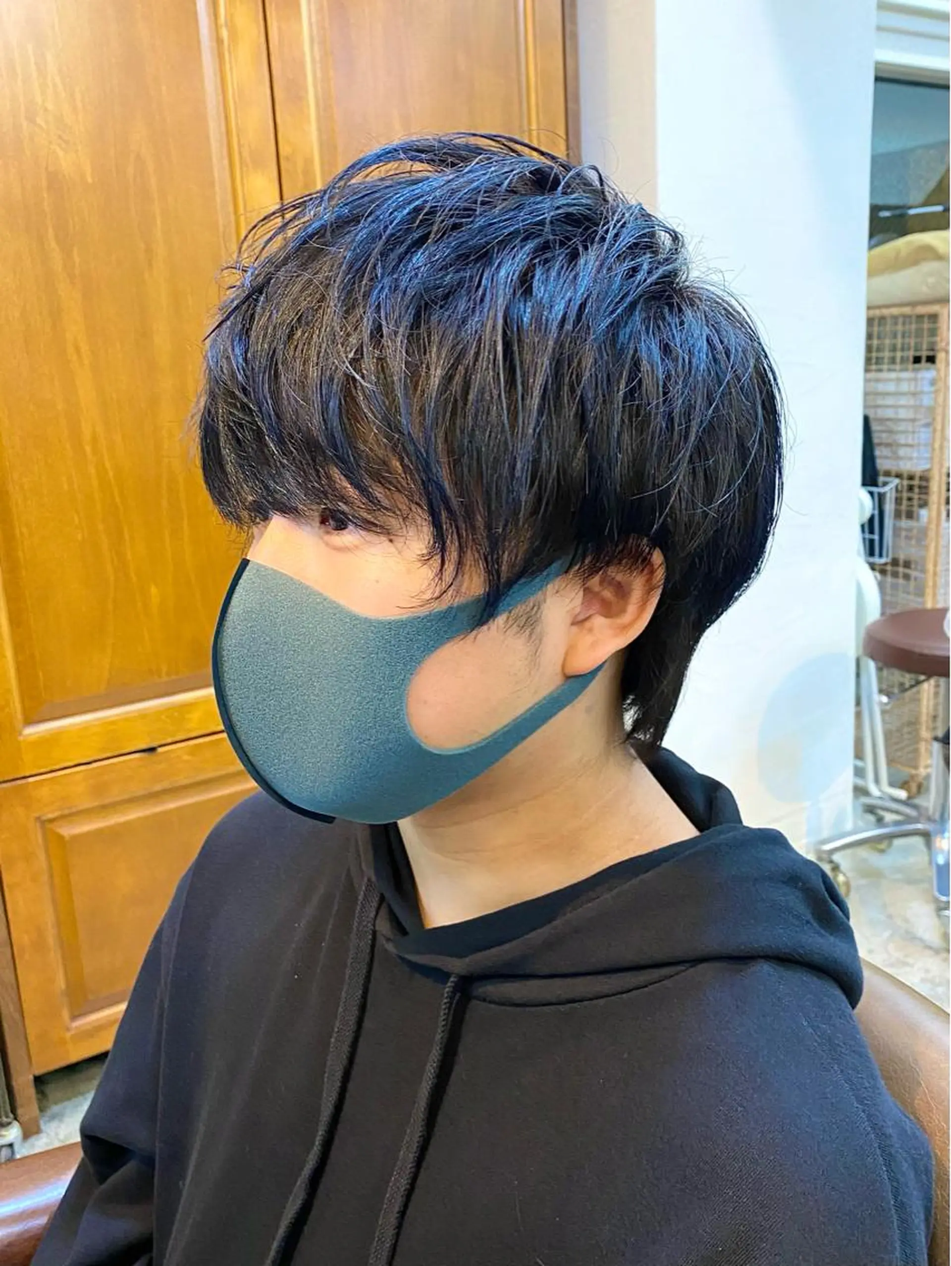 メンズ マッシュ ヘアカラー トリートメント Vicke所属・メンズ専門/韓国風 ❤️🔥吉野あいかのヘアスタイル