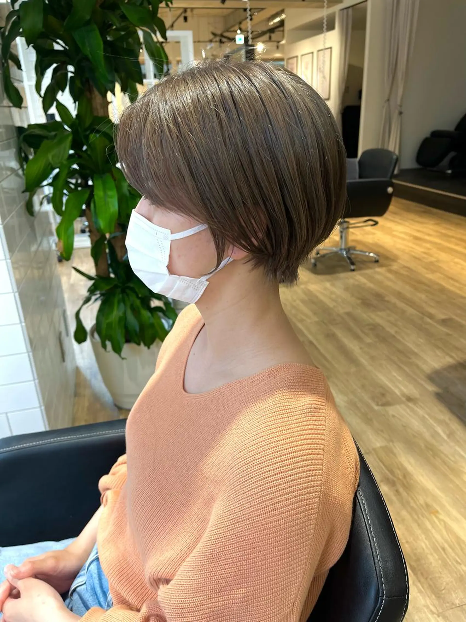 ショート カラー Riposo.所属・✨艶髪✨ 奈須晴香のヘアスタイル