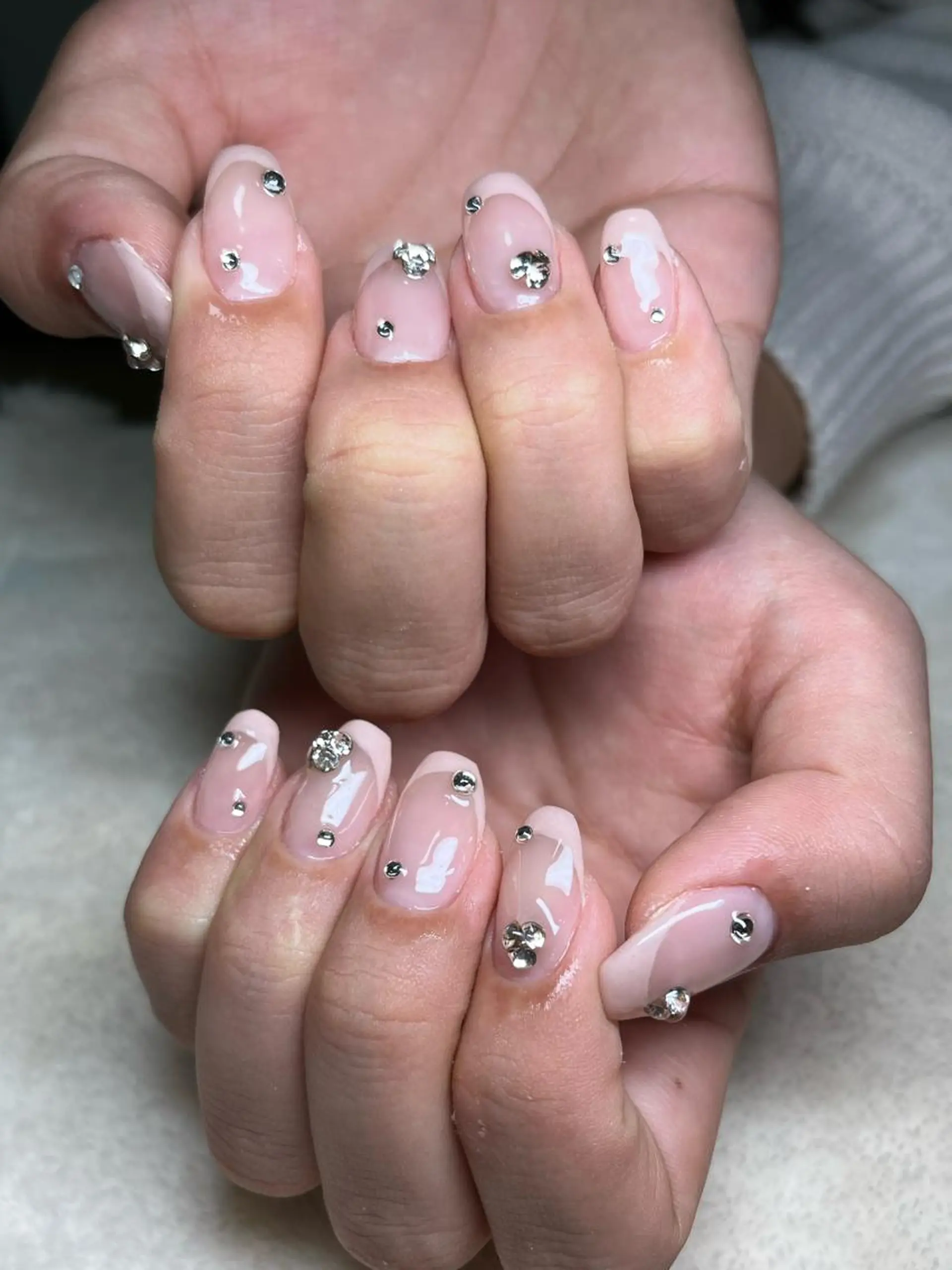 ネイル フレンチネイル ハンドネイル chama所属・大和田 美貴のネイルデザイン