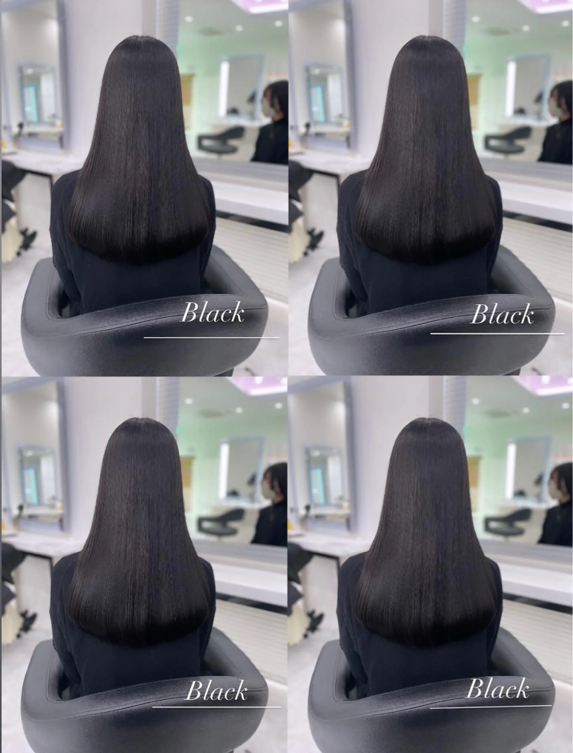 セミロング カラー ヘアアレンジ Ella所属・nana【艶髪】/ レイヤー/縮毛矯正のヘアスタイル