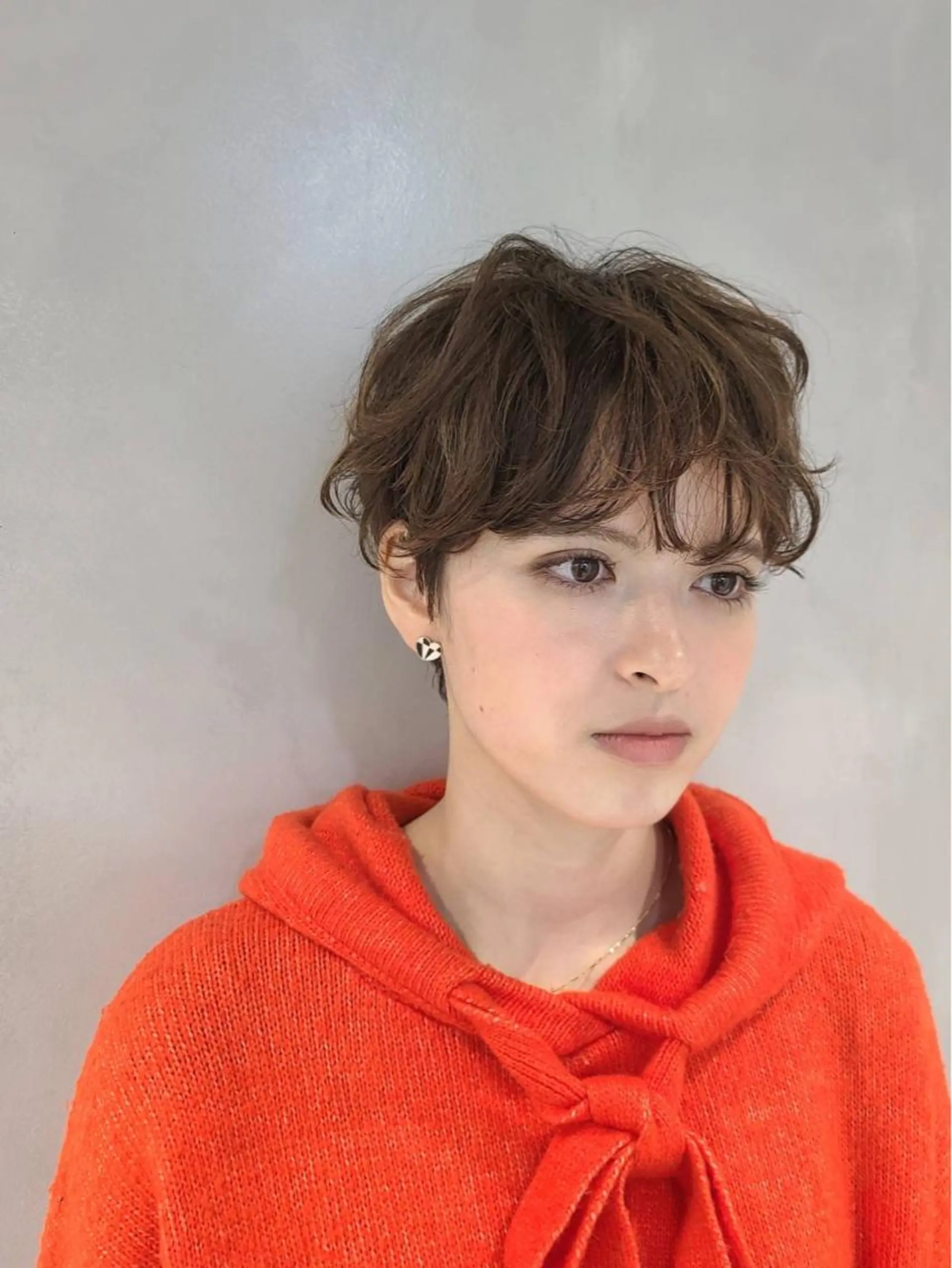 ショート パーマ EMANON銀座所属・ショート・ボブ✂️ 紅葉のヘアスタイル
