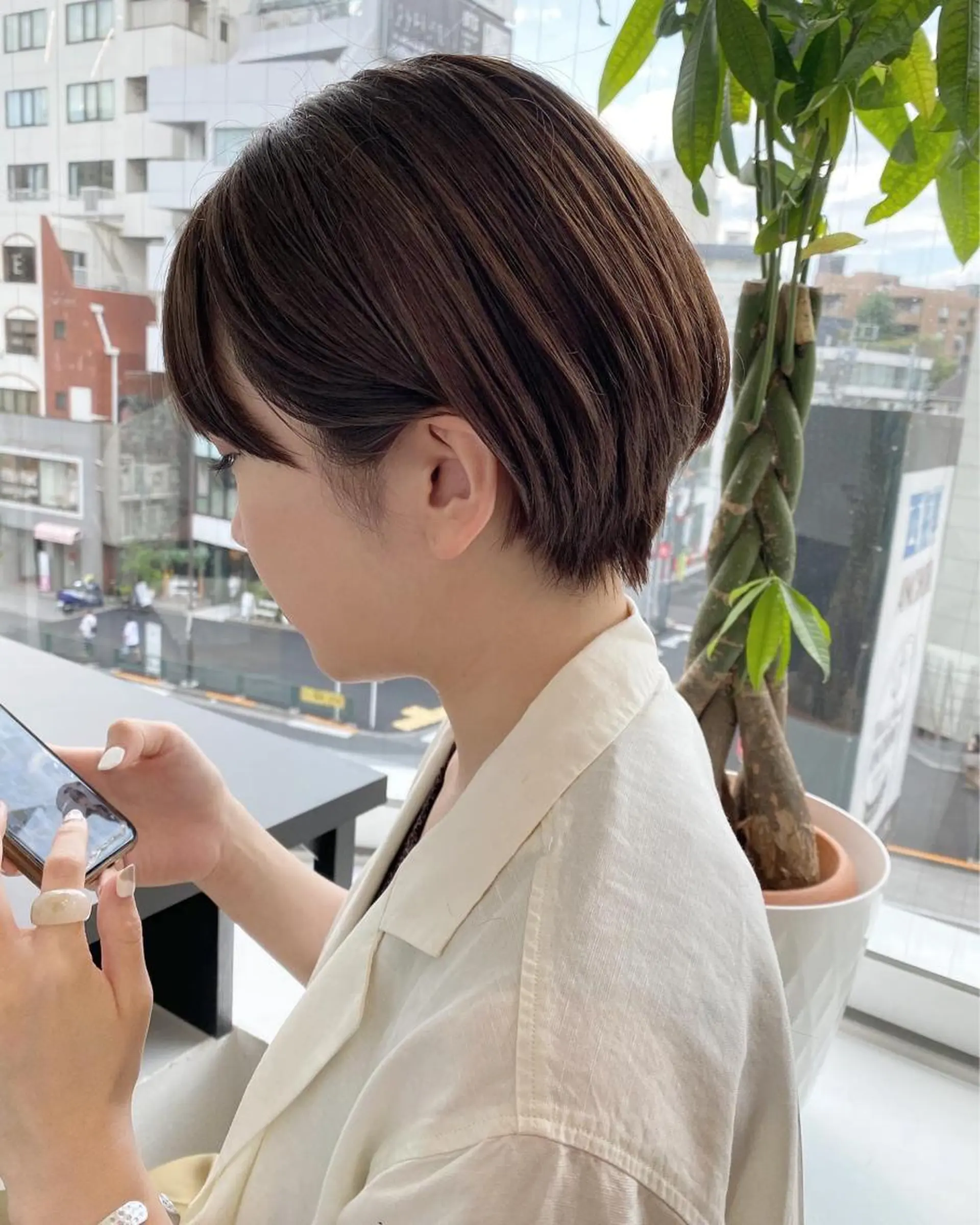 ショート カラー ヘアアレンジ 【池袋/スパイキー ショート】ⓝⓘⓜⓤのヘアスタイル