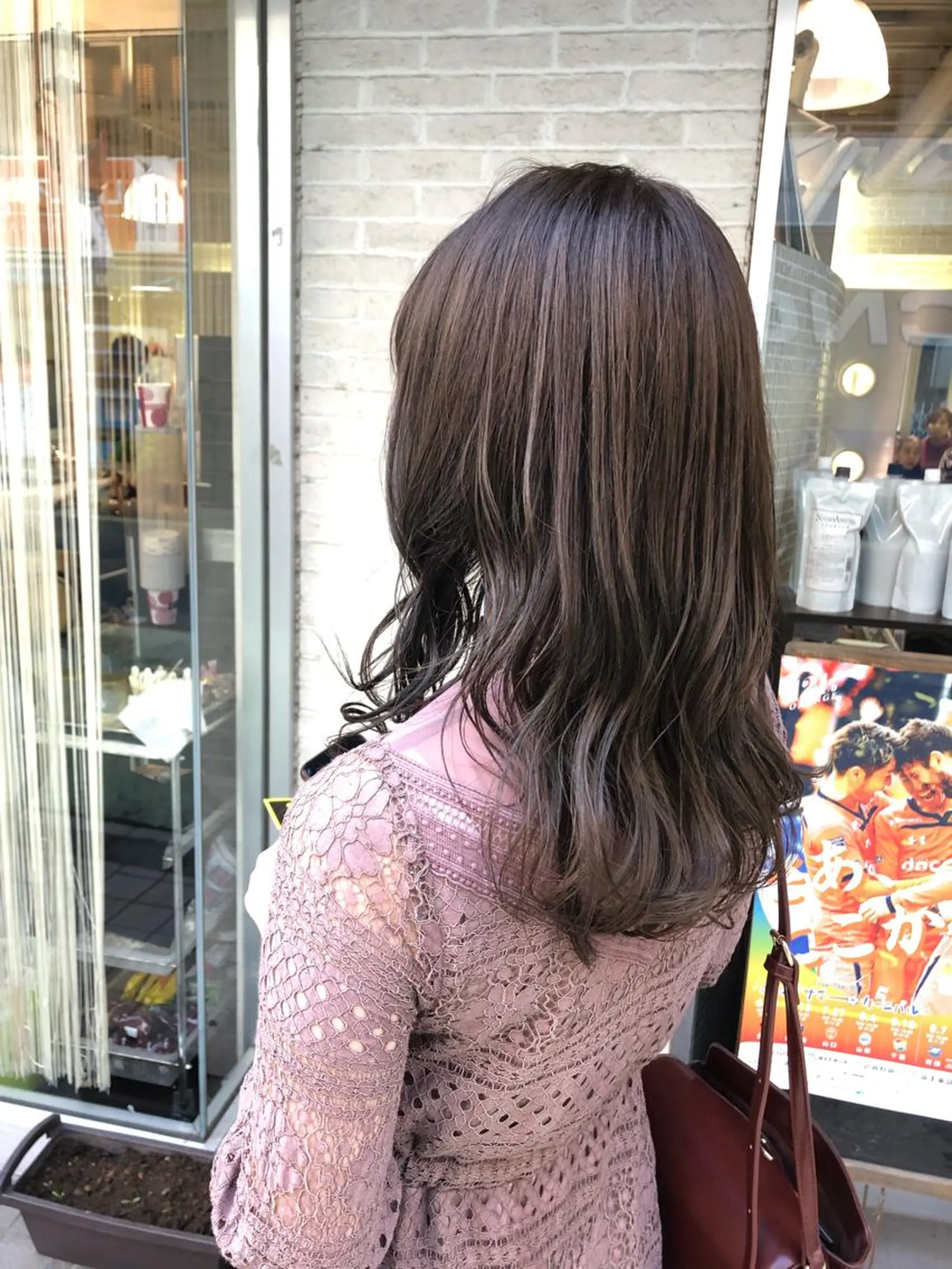 セミロング 西山 恵太郎のヘアスタイル