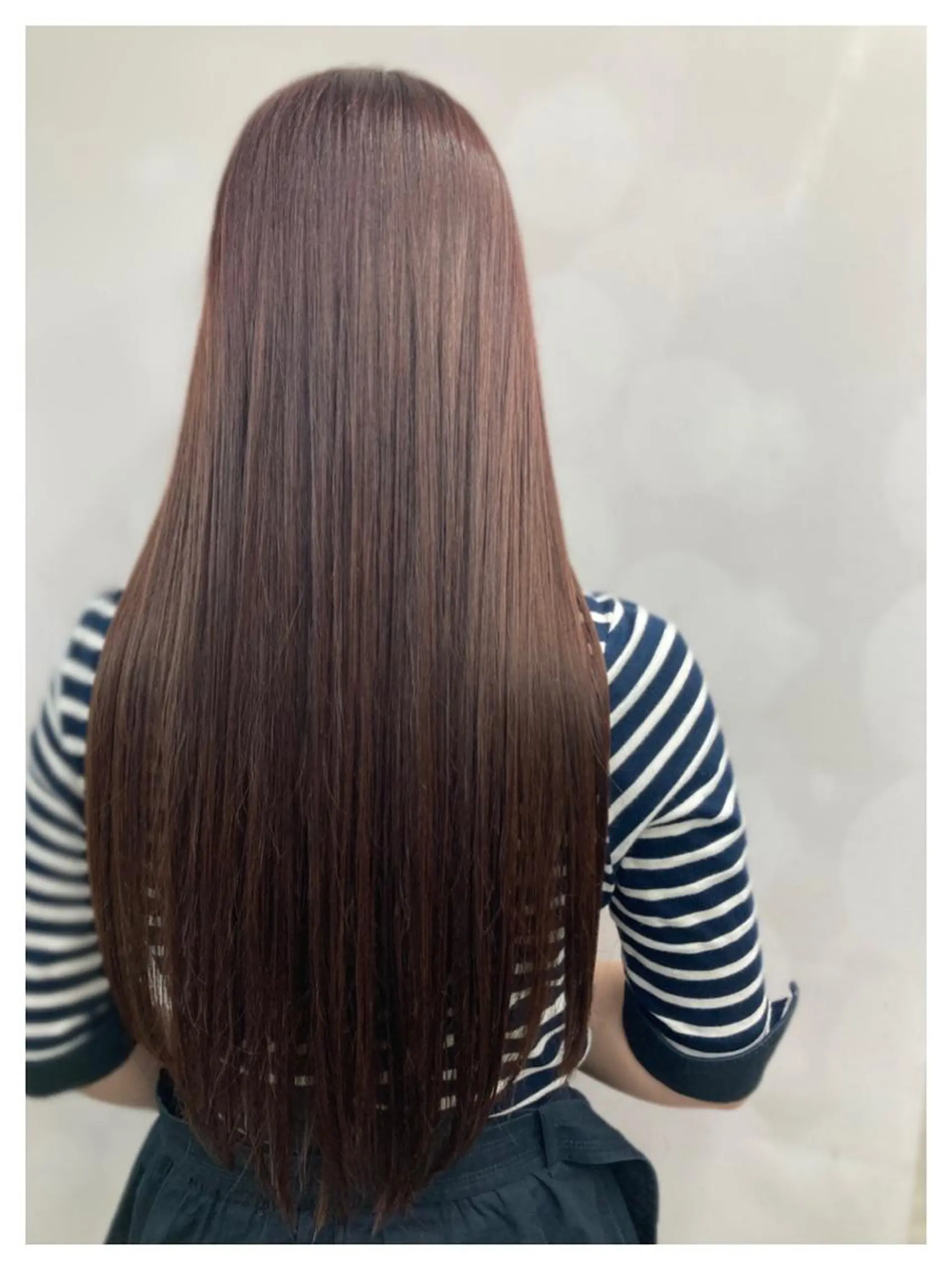 ロング カラー ヘアカラー トリートメント ブリーチ&似合せボブ 田中寛十のヘアスタイル