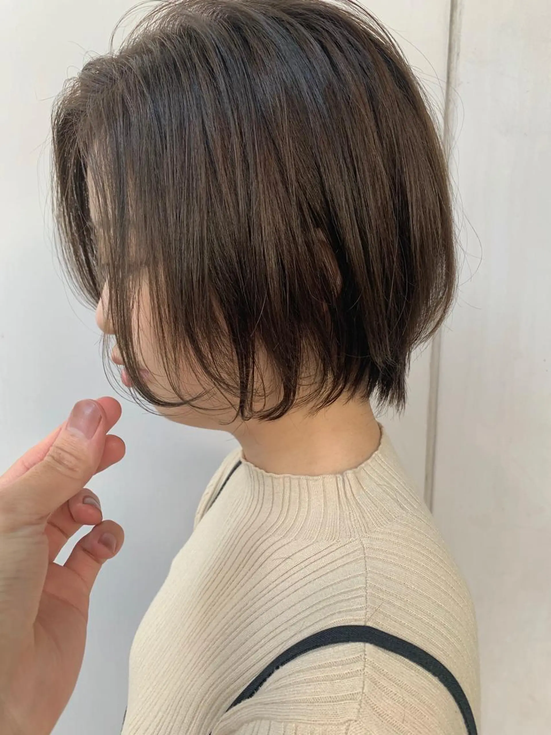 ショート カット トリートメント 髪質改善will hairdesignのヘアスタイル